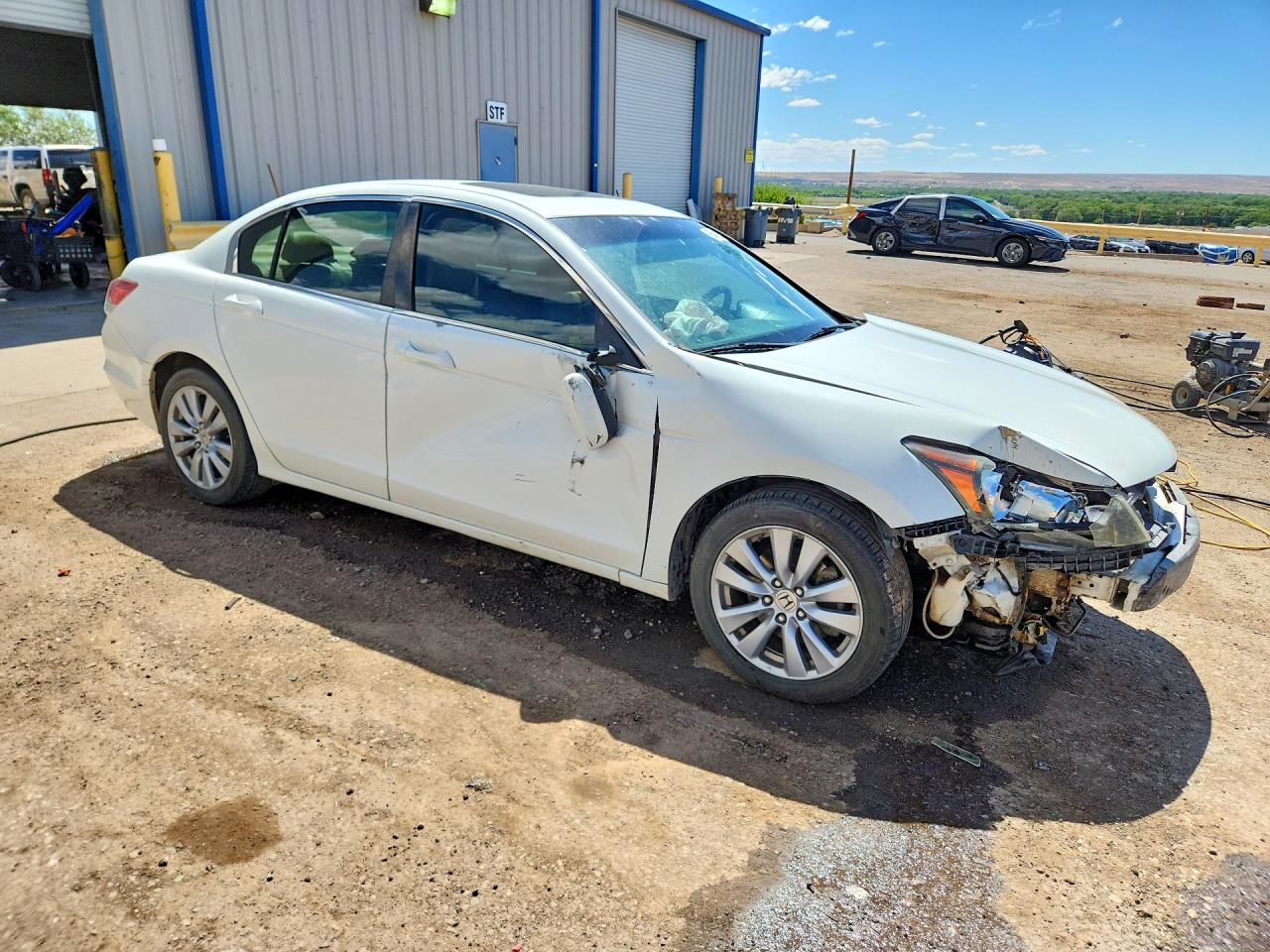 2011 Honda Accord Exl Белый vin: 1HGCP2F81BA089626