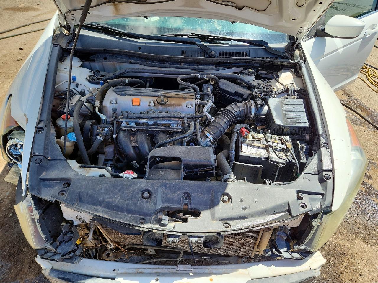 2011 Honda Accord Exl Белый vin: 1HGCP2F81BA089626