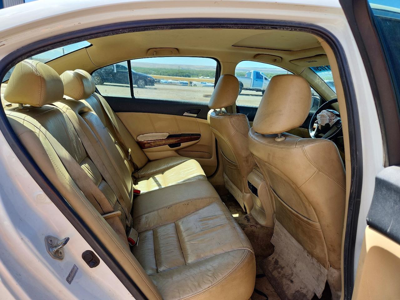 2011 Honda Accord Exl Белый vin: 1HGCP2F81BA089626