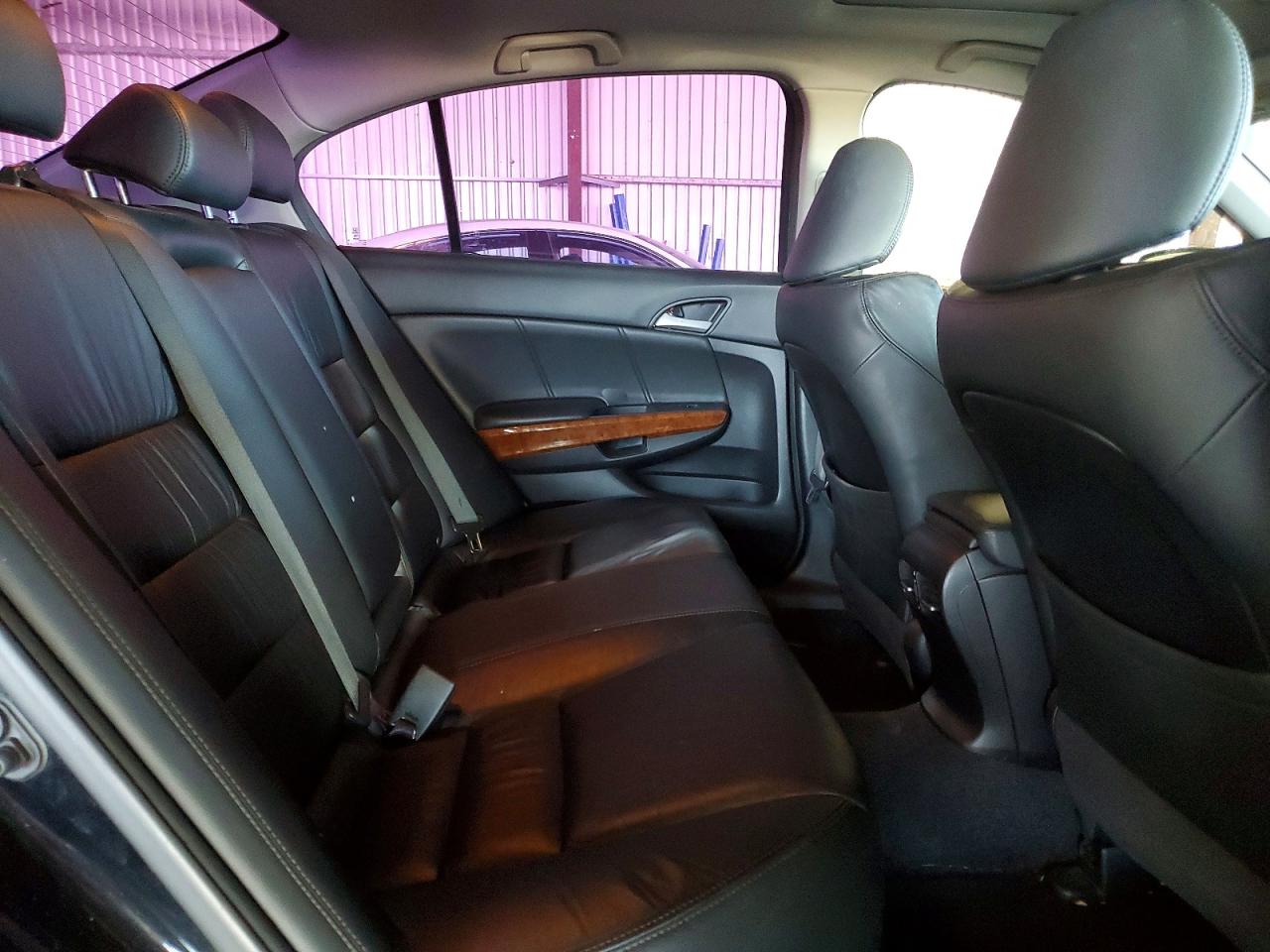 2011 Honda Accord Exl Black vin: 1HGCP2F81BA096205