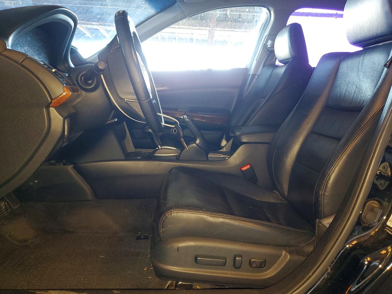 2011 Honda Accord Exl Black vin: 1HGCP2F81BA096205