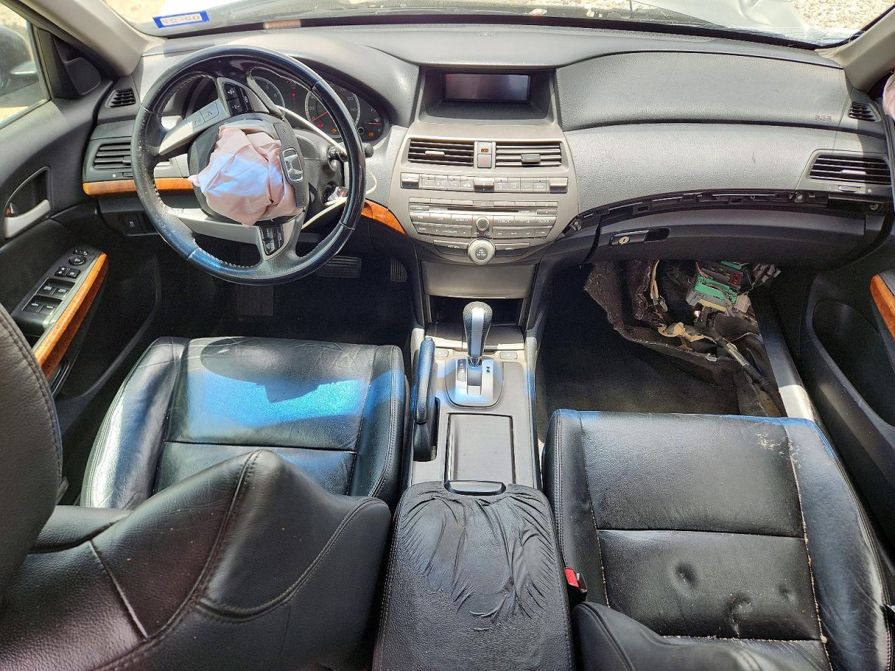 2011 Honda Accord Exl Синий vin: 1HGCP2F81BA120714