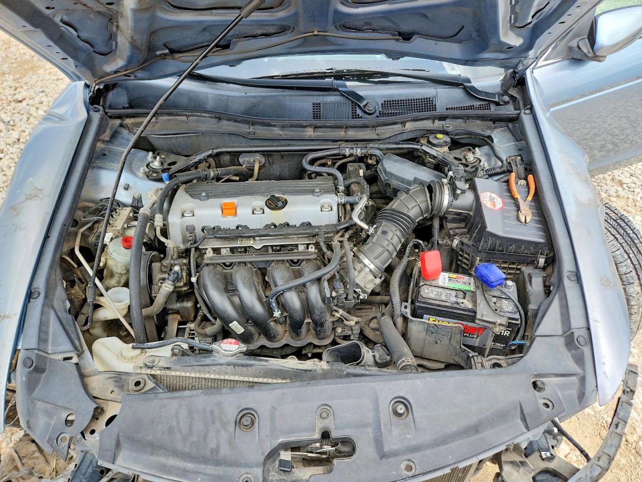 2011 Honda Accord Exl Синий vin: 1HGCP2F81BA120714