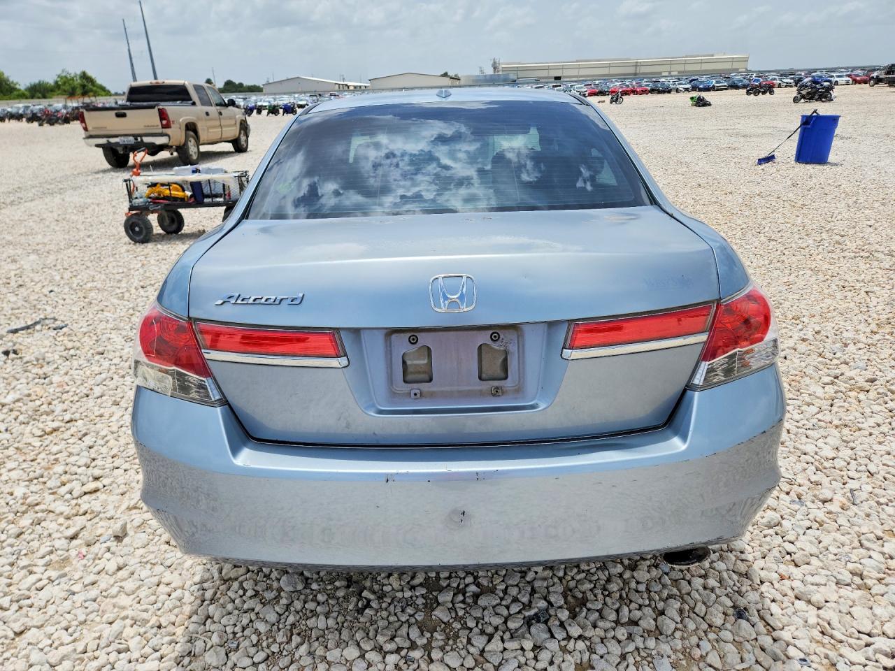 2011 Honda Accord Exl Синий vin: 1HGCP2F81BA120714
