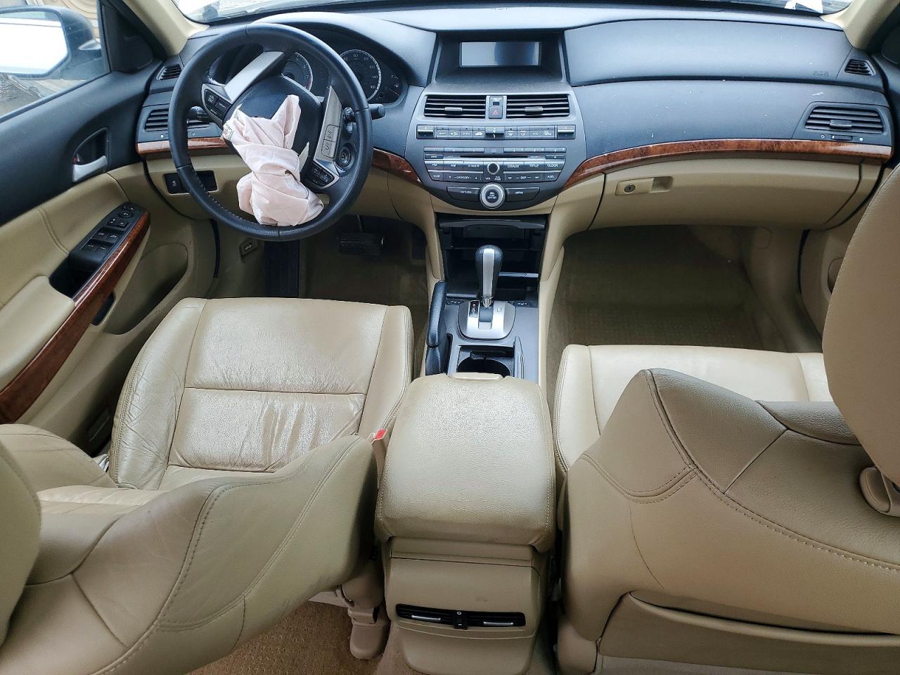 2011 Honda Accord Exl White vin: 1HGCP2F81BA133981