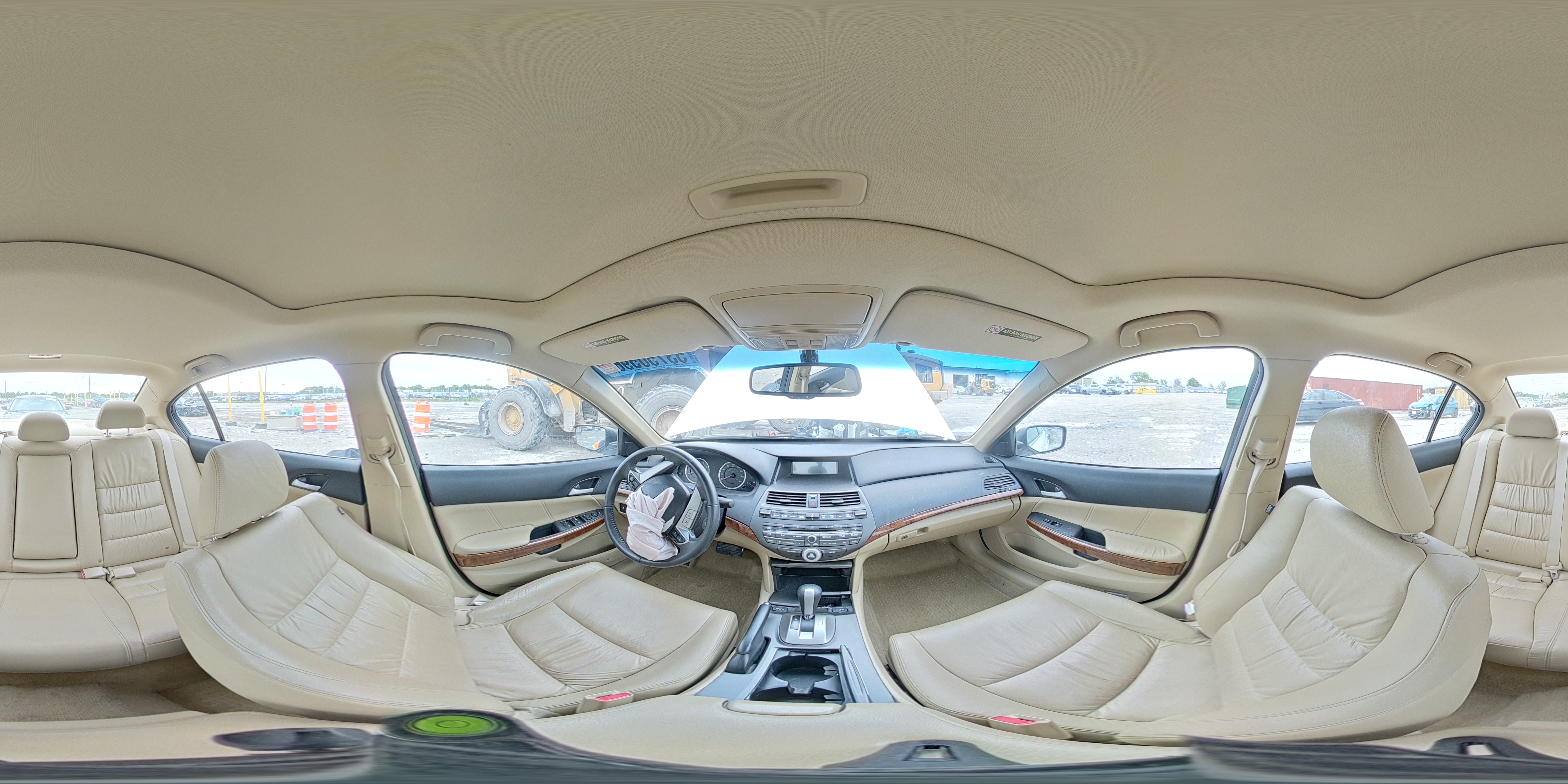 2011 Honda Accord Exl White vin: 1HGCP2F81BA133981