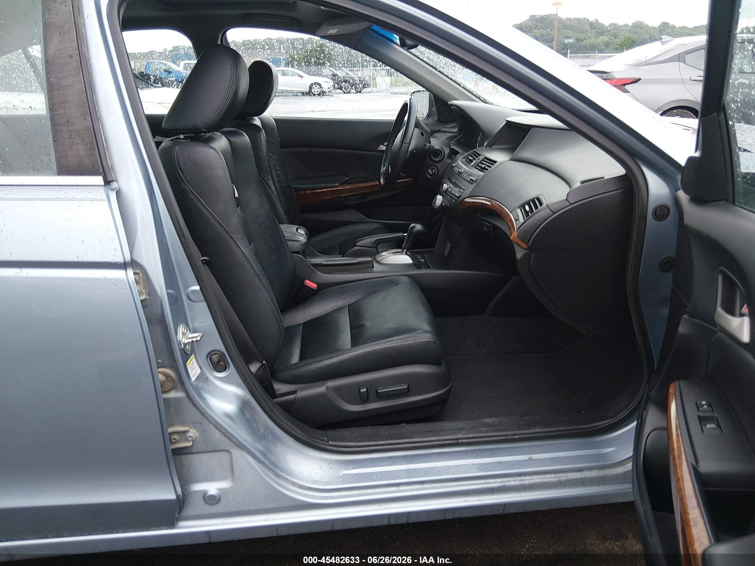 2011 Honda Accord 2.4 Ex-l Blue vin: 1HGCP2F81BA142213
