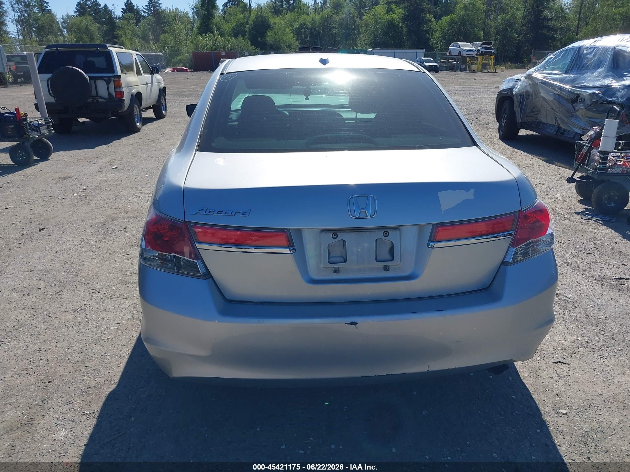 2011 Honda Accord 2.4 Ex-l Silver vin: 1HGCP2F81BA149372
