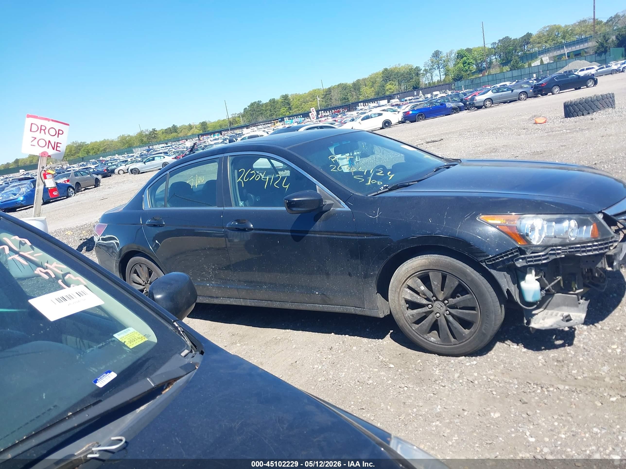 2011 Honda Accord 2.4 Ex-l Black vin: 1HGCP2F81BA154054
