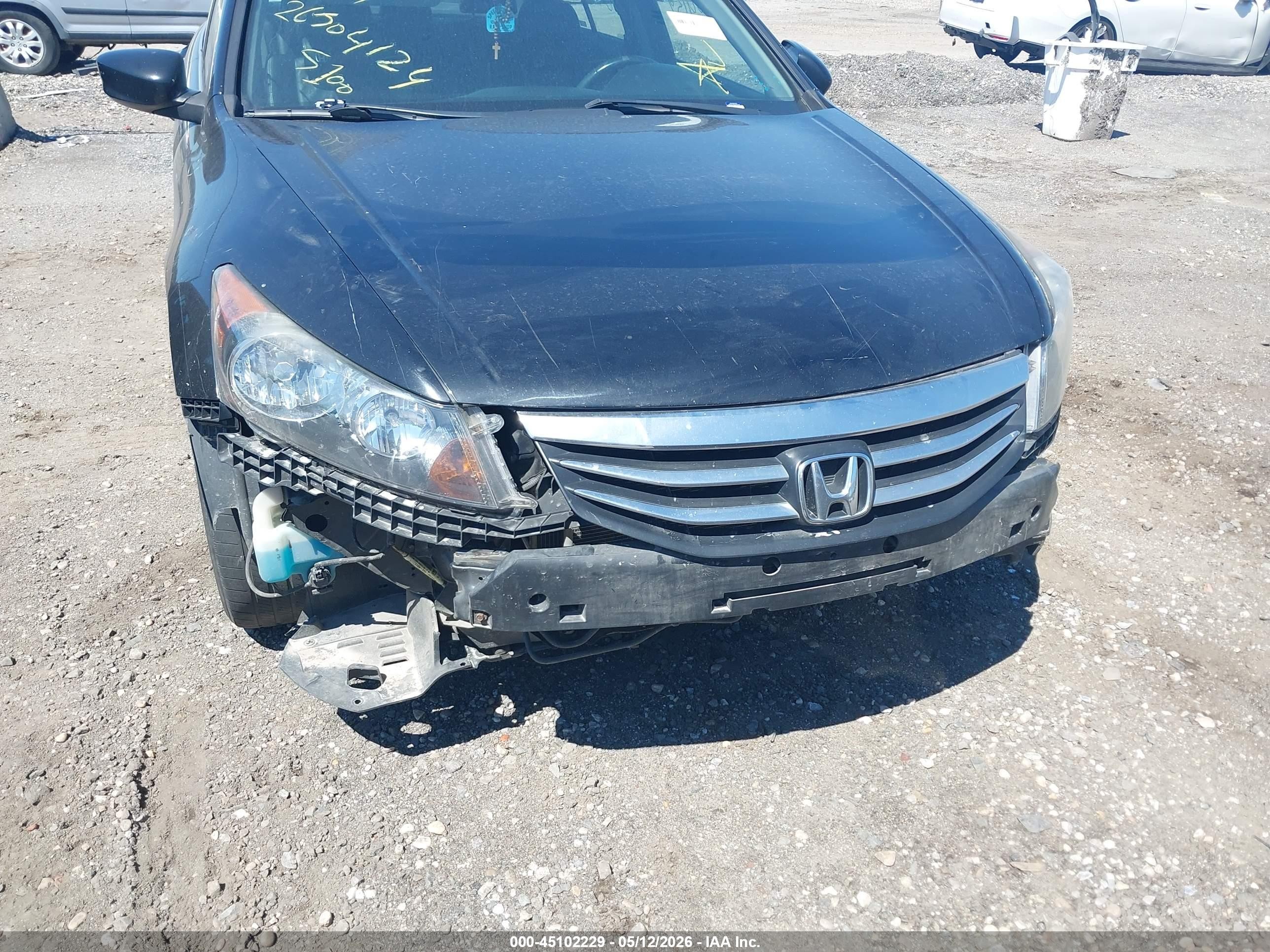 2011 Honda Accord 2.4 Ex-l Black vin: 1HGCP2F81BA154054