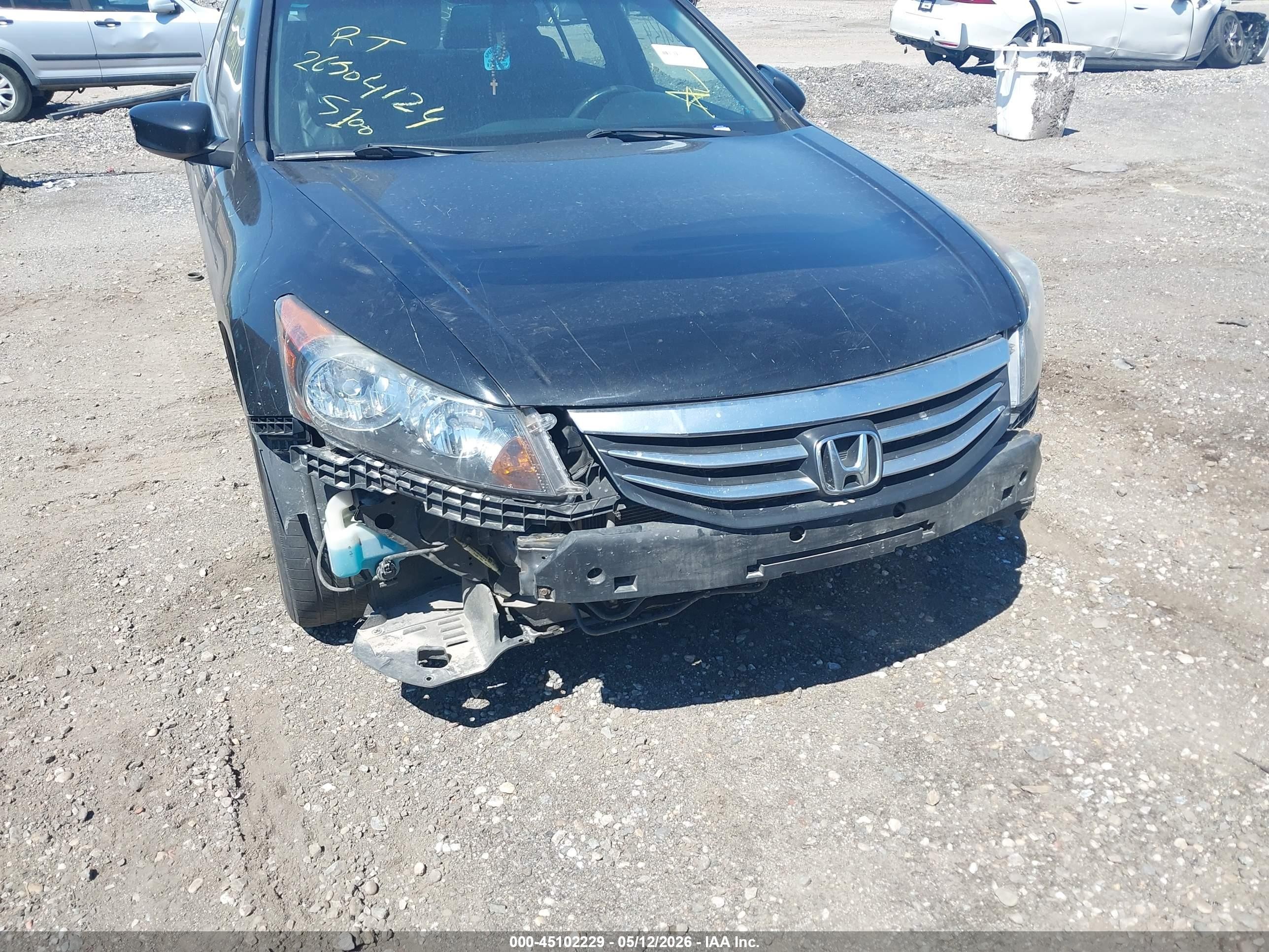2011 Honda Accord 2.4 Ex-l Black vin: 1HGCP2F81BA154054