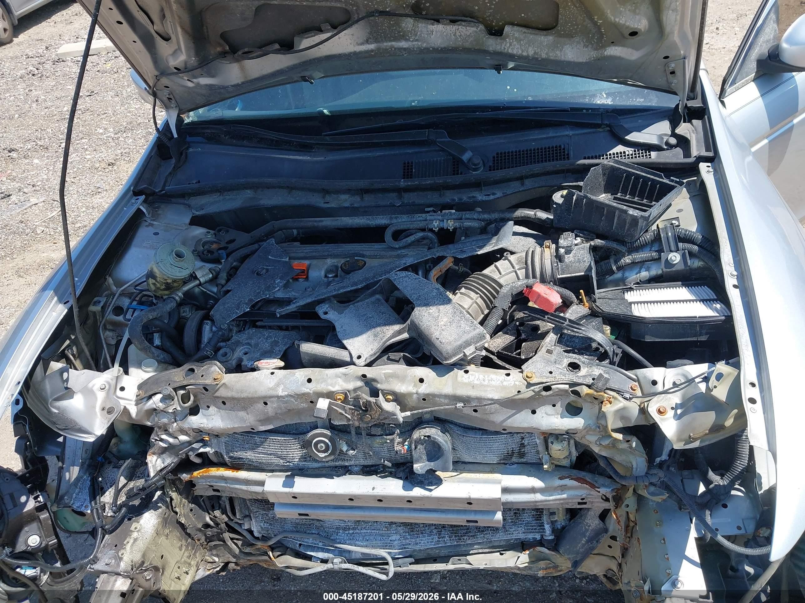 2012 Honda Accord 2.4 Ex-l Silver vin: 1HGCP2F81CA004253