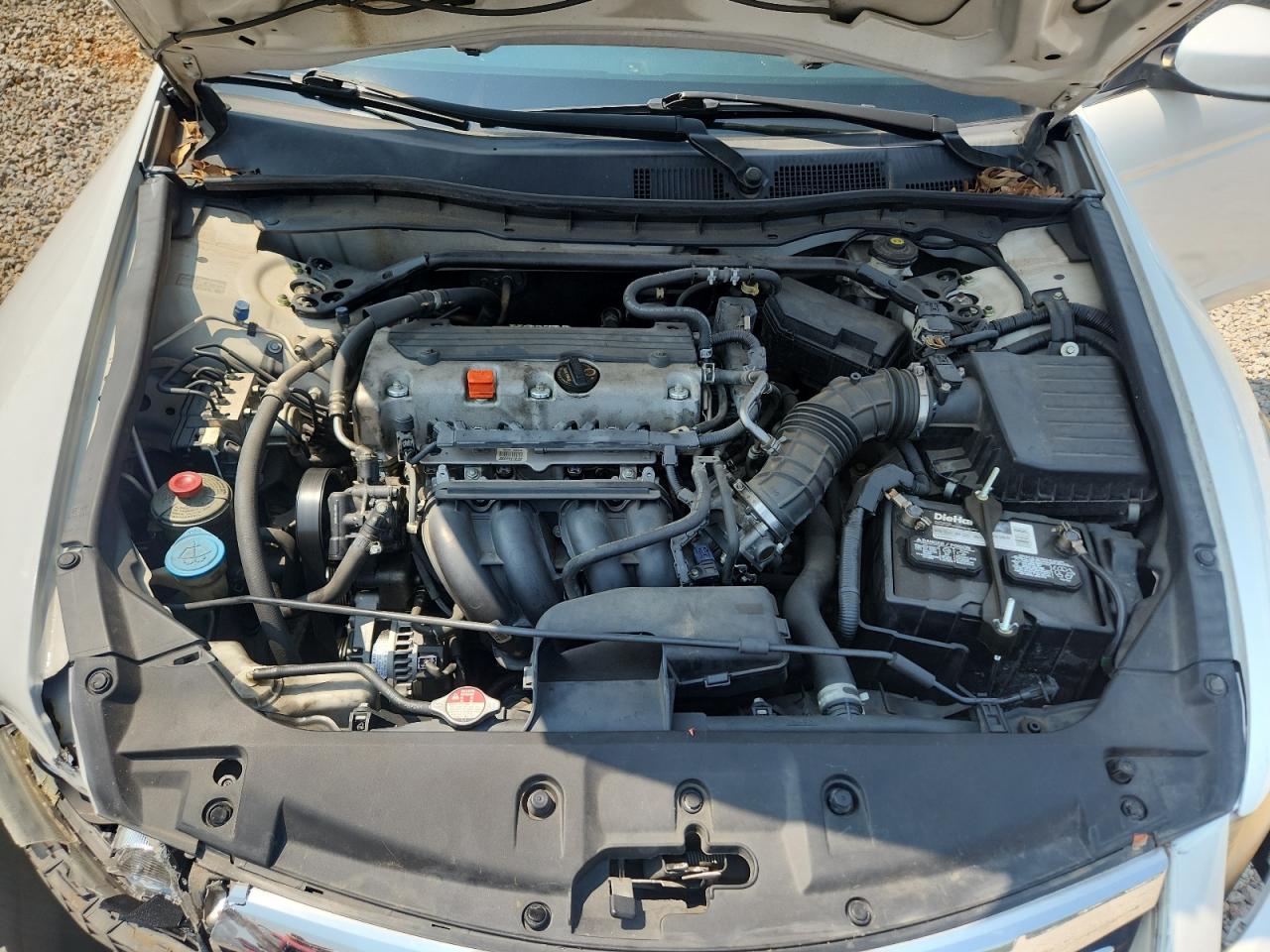 2012 Honda Accord 4d Ex White vin: 1HGCP2F81CA045420