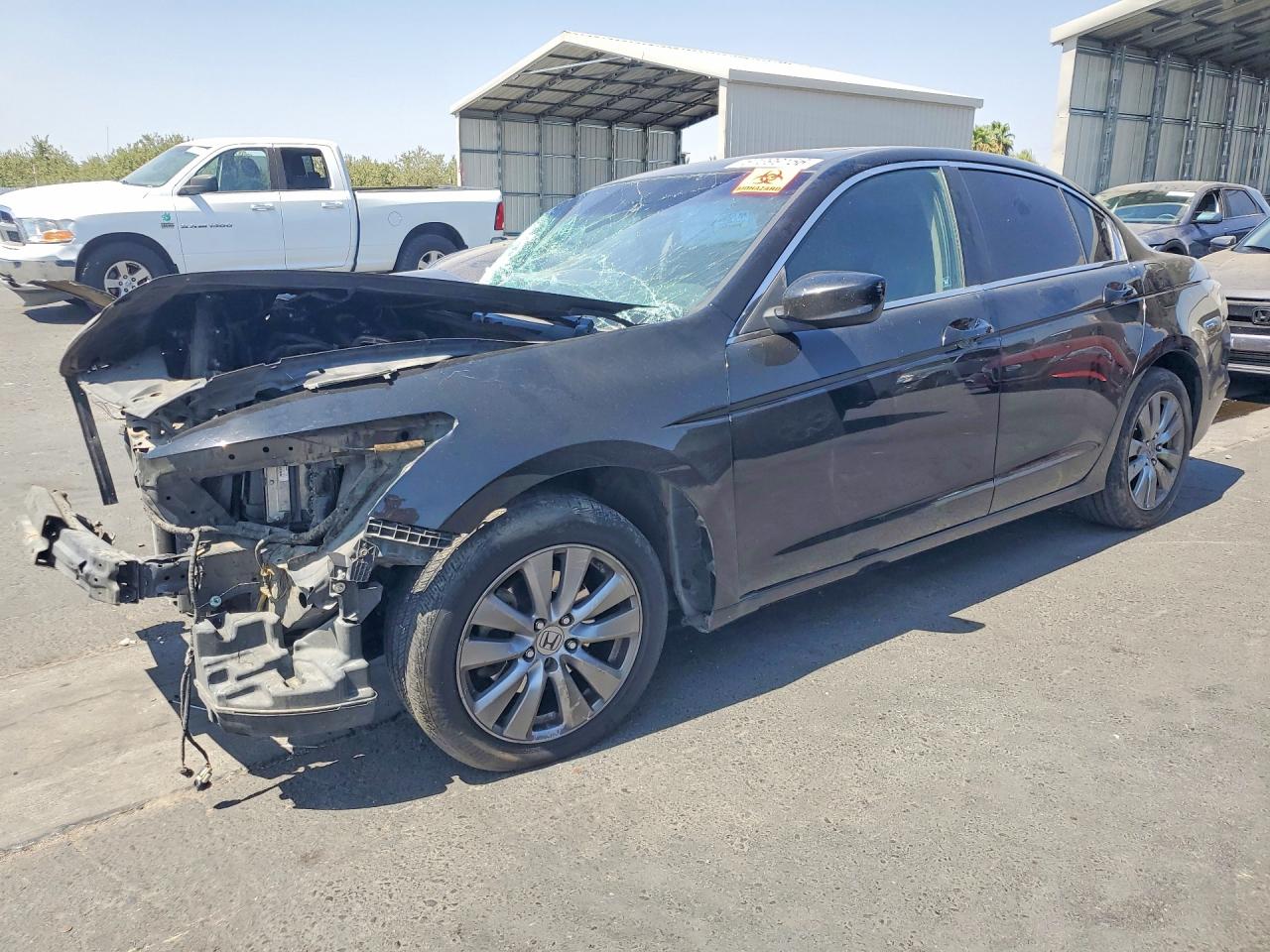 2012 Honda Accord Exl Black vin: 1HGCP2F81CA051783