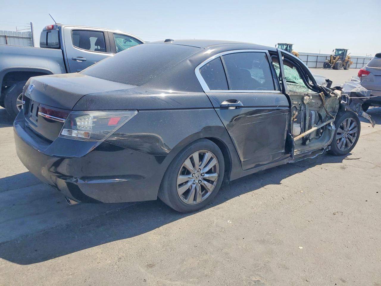 2012 Honda Accord Exl Black vin: 1HGCP2F81CA051783