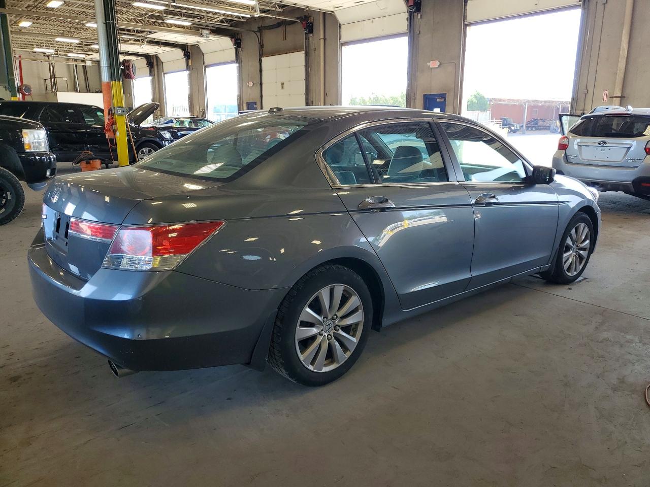2012 Honda Accord Exl Gray vin: 1HGCP2F81CA057728