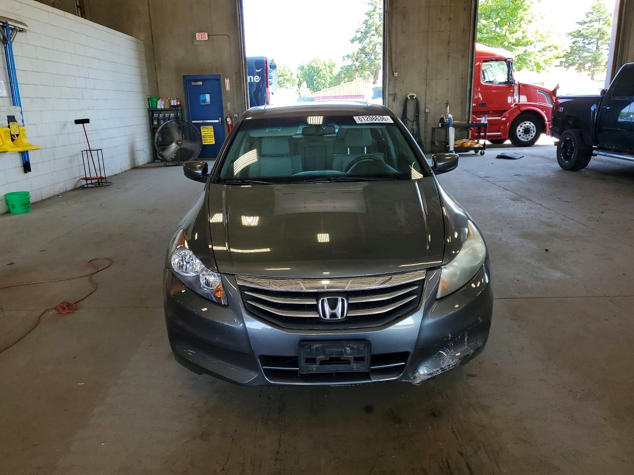 2012 Honda Accord Exl Gray vin: 1HGCP2F81CA057728