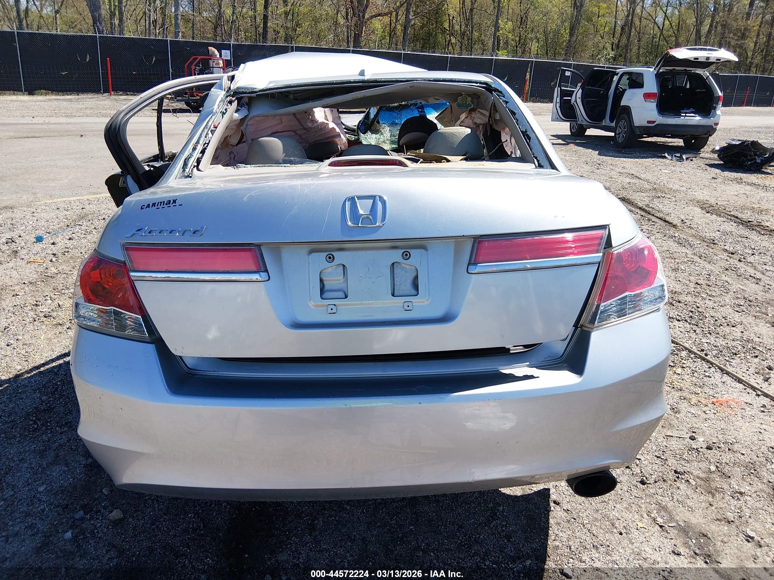 2012 Honda Accord 2.4 Ex-l Silver vin: 1HGCP2F81CA070138