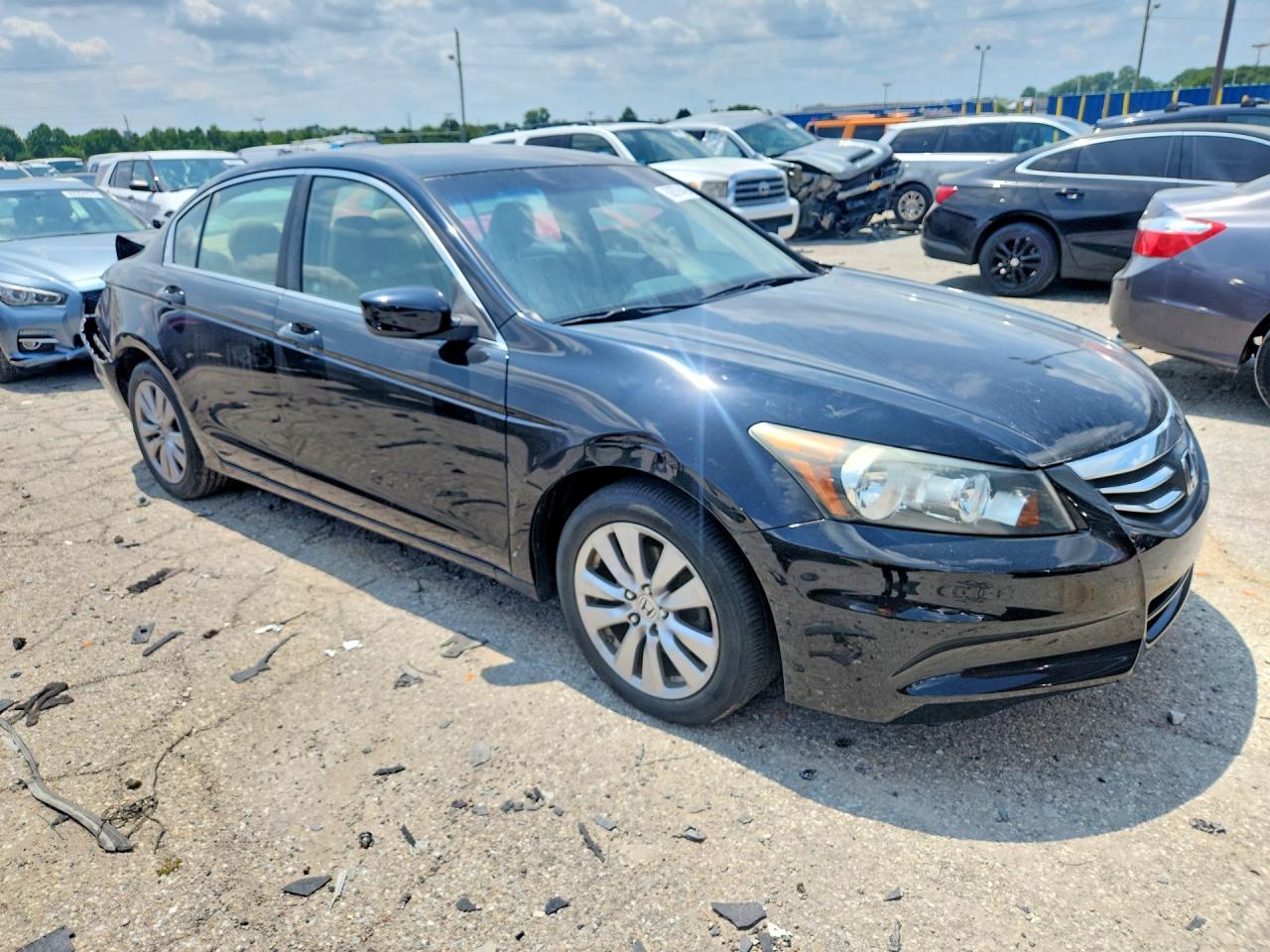 2012 Honda Accord Exl Black vin: 1HGCP2F81CA084282
