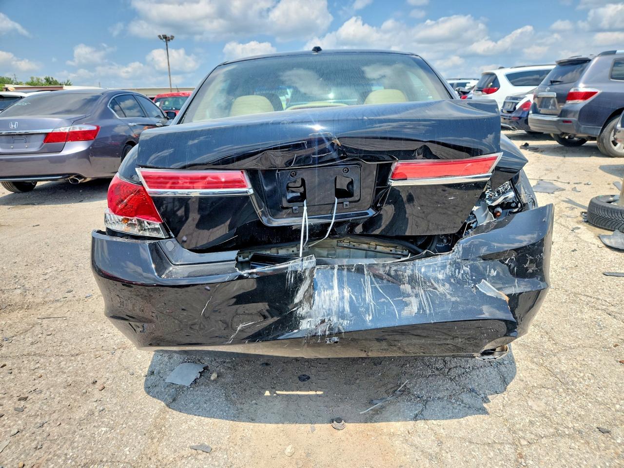 2012 Honda Accord Exl Black vin: 1HGCP2F81CA084282