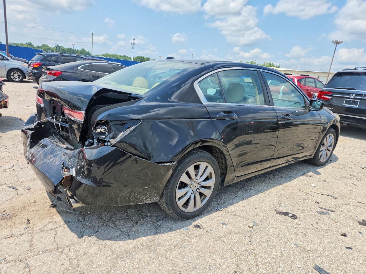 2012 Honda Accord Exl Black vin: 1HGCP2F81CA084282