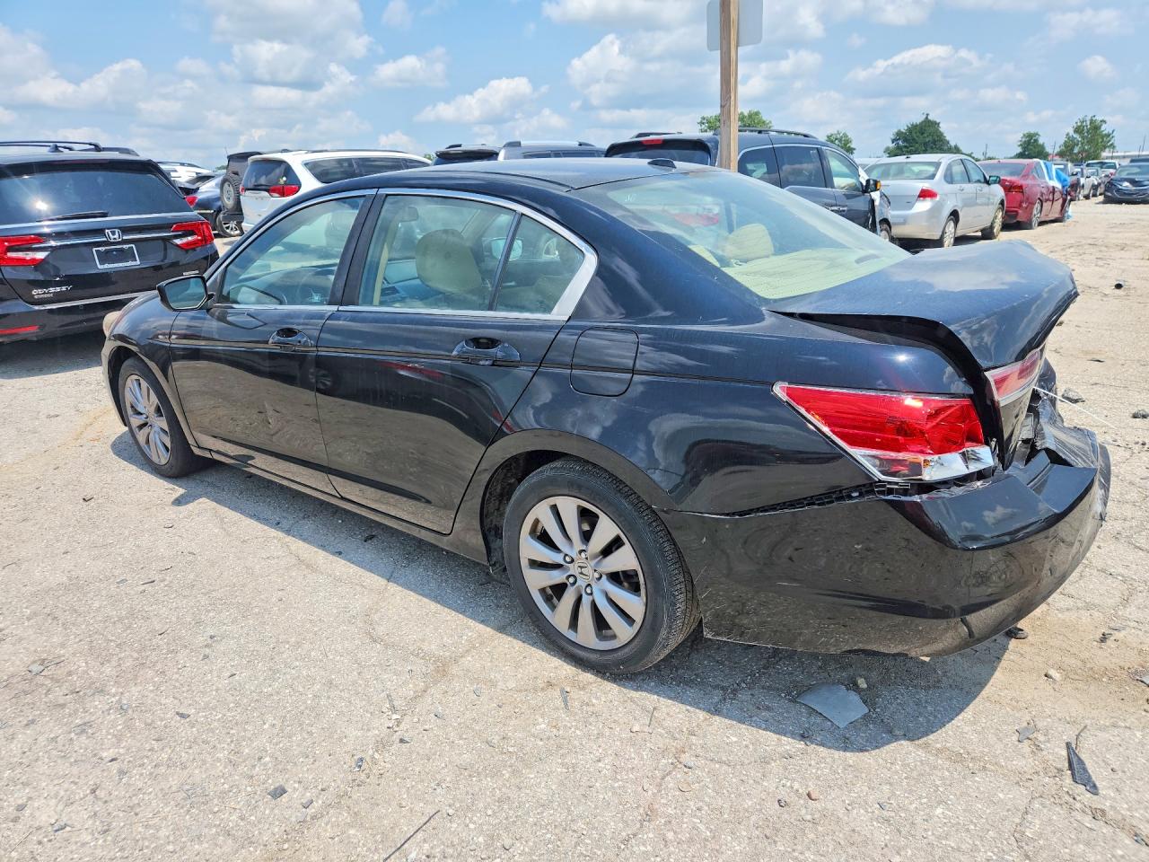2012 Honda Accord Exl Black vin: 1HGCP2F81CA084282
