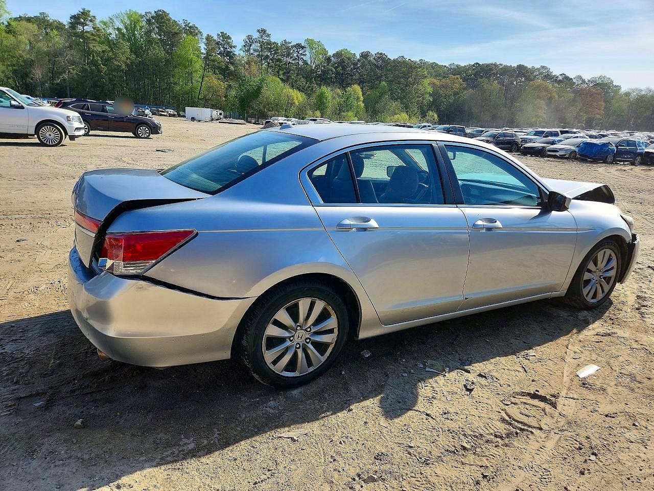 2012 Honda Accord Exl Silver vin: 1HGCP2F81CA094147