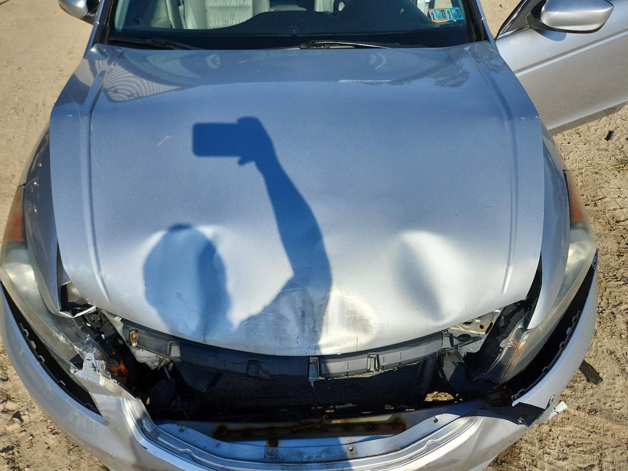 2012 Honda Accord Exl Silver vin: 1HGCP2F81CA094147