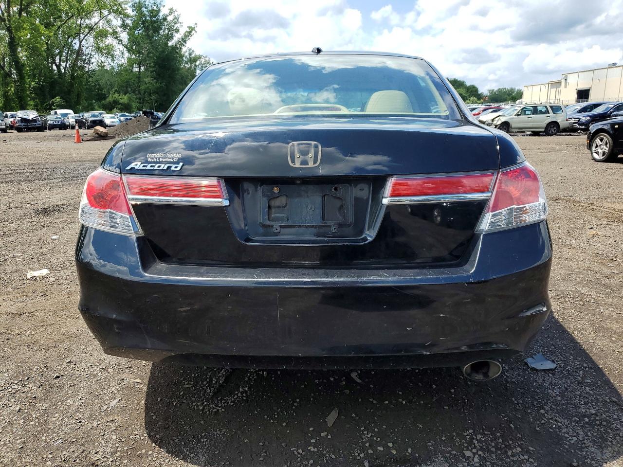 2012 Honda Accord Exl Black vin: 1HGCP2F81CA109570