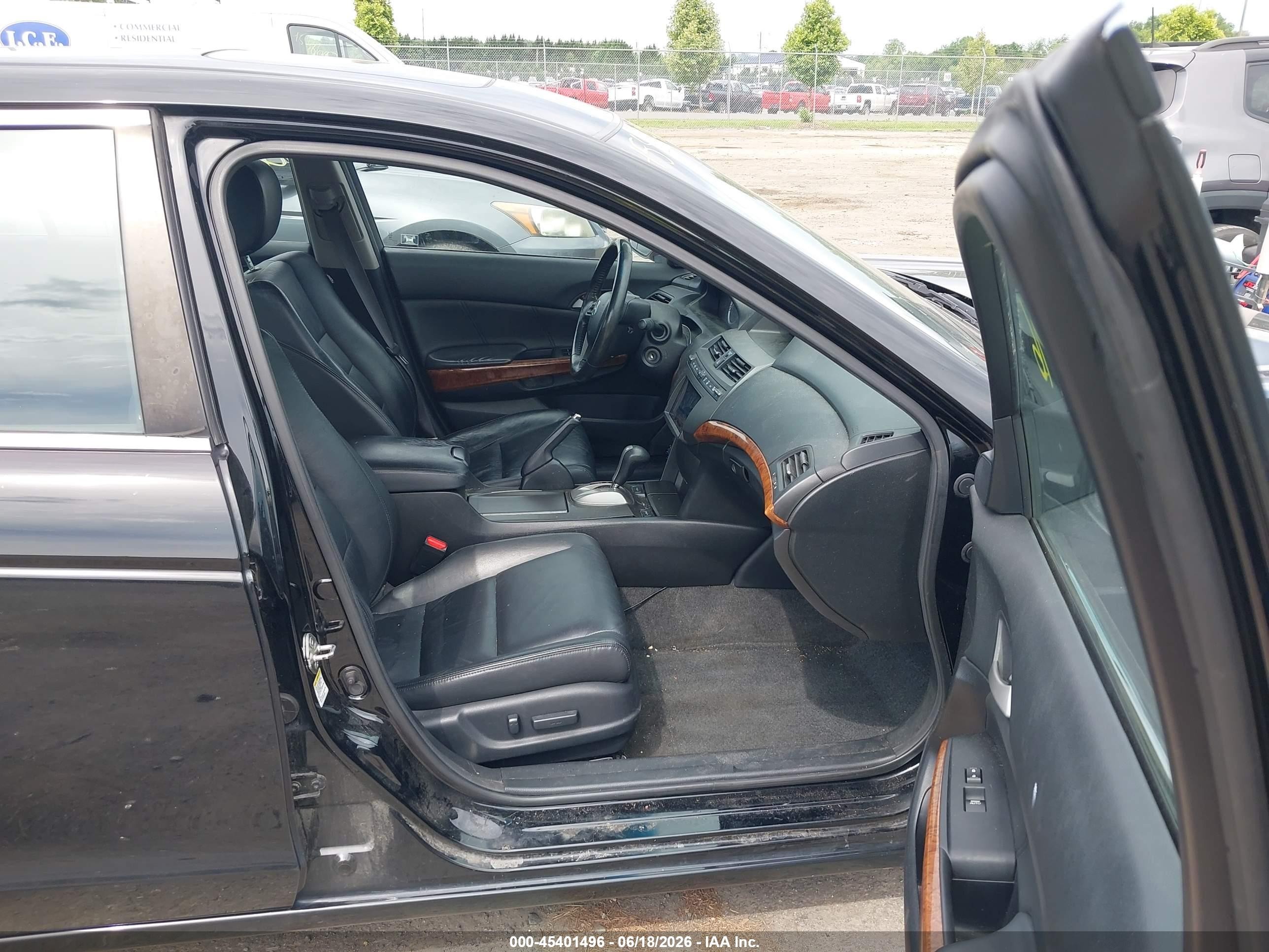2012 Honda Accord 2.4 Ex-l Черный vin: 1HGCP2F81CA120651