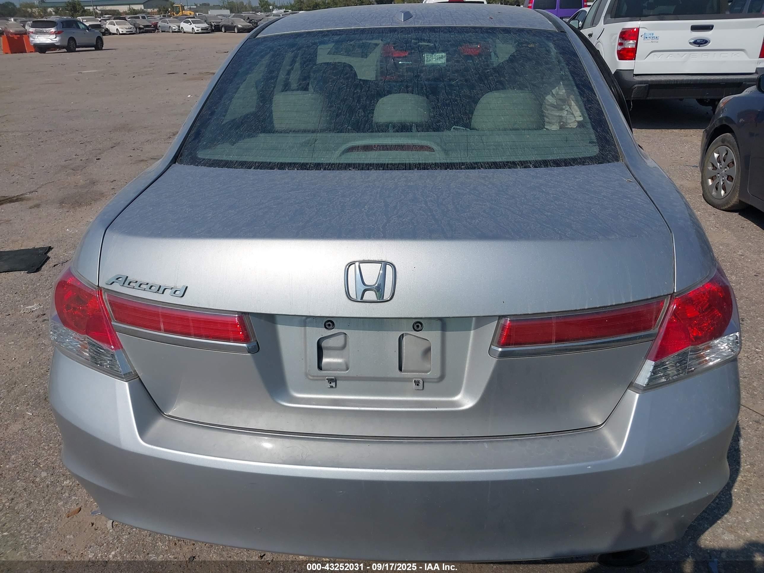 2012 Honda Accord Sdn 2.4 Ex-l/ex-l Silver vin: 1HGCP2F81CA144948