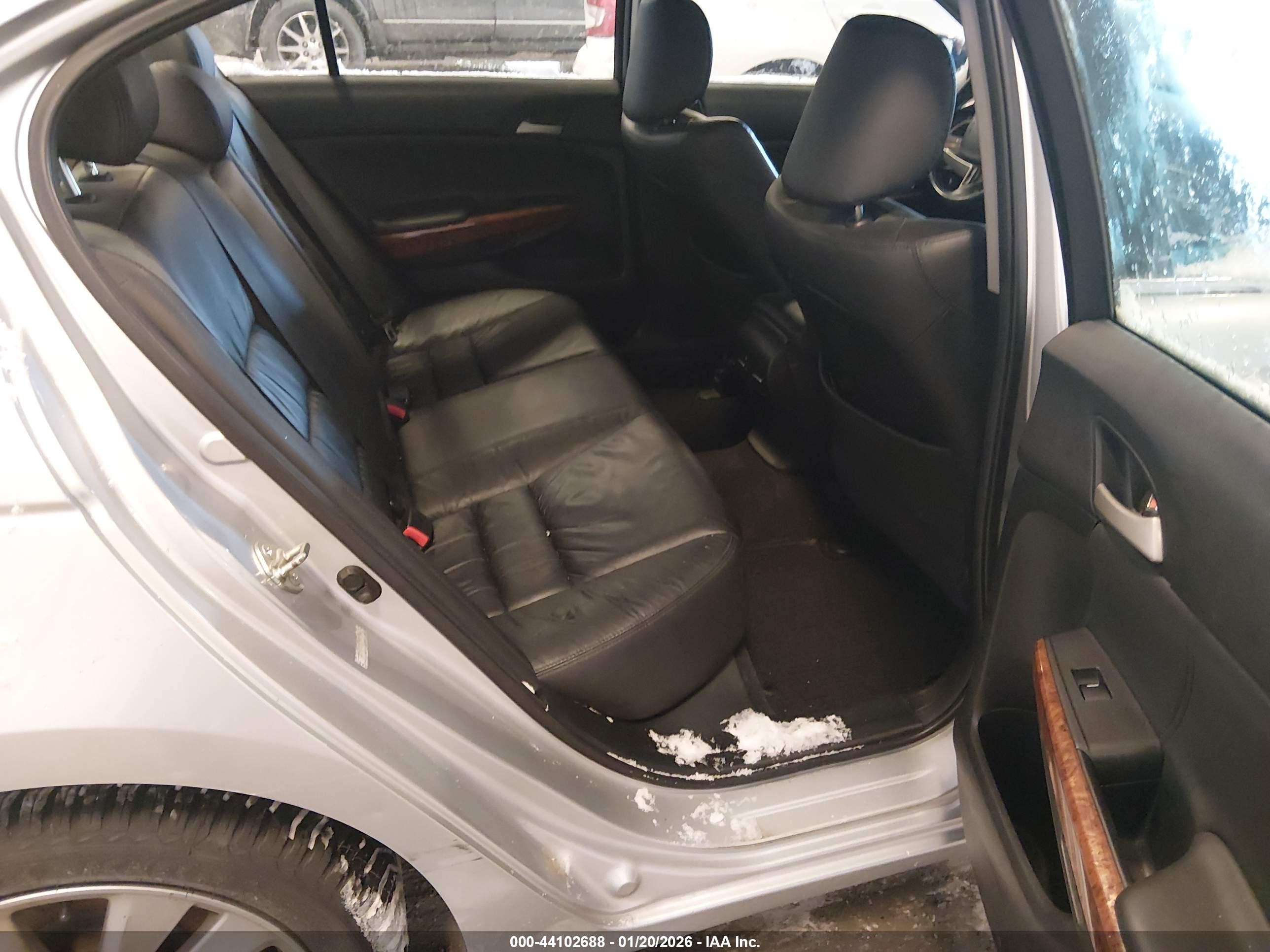2012 Honda Accord Sdn 2.4 Ex-l/ex-l Silver vin: 1HGCP2F81CA183880