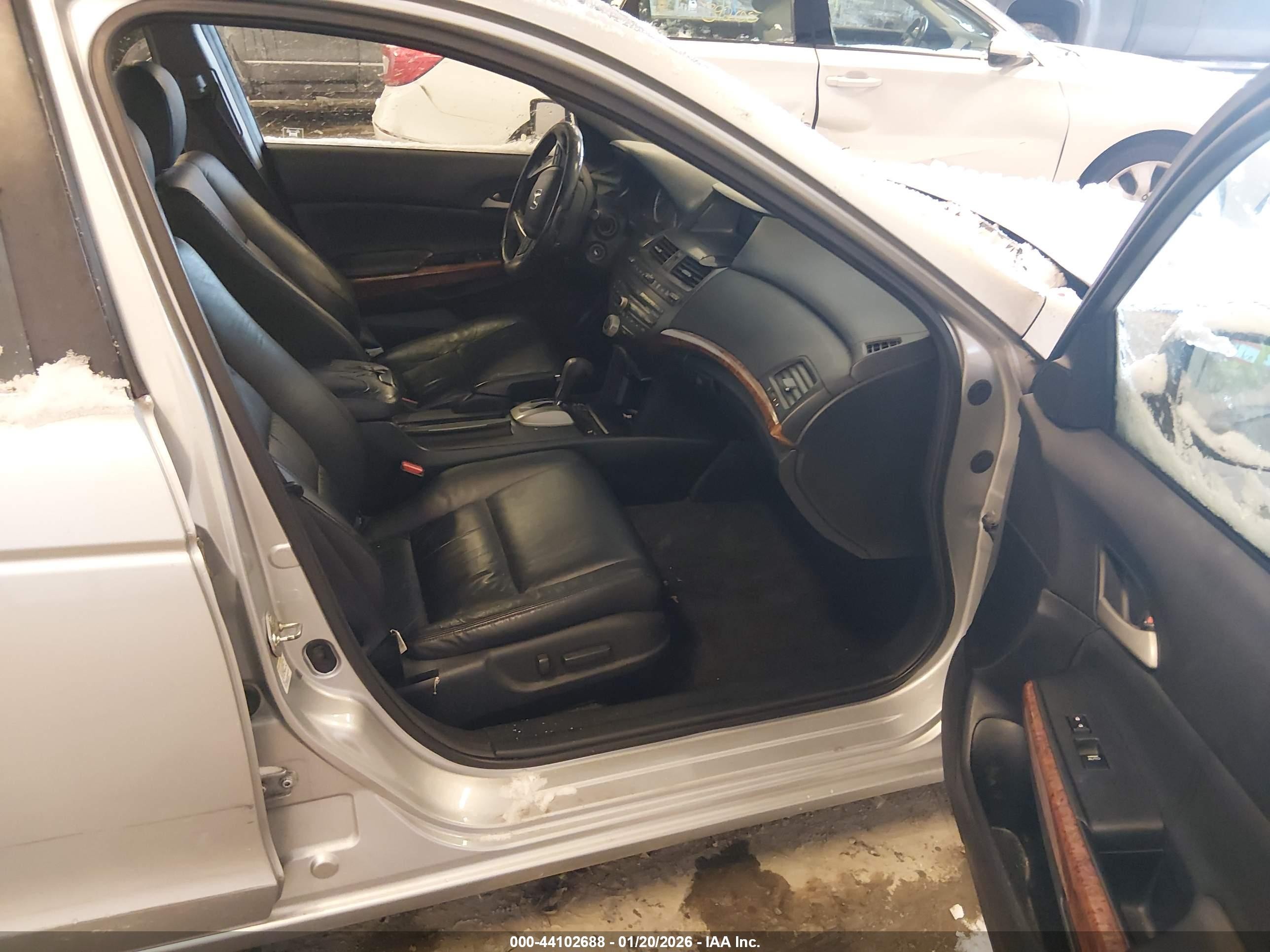2012 Honda Accord Sdn 2.4 Ex-l/ex-l Silver vin: 1HGCP2F81CA183880