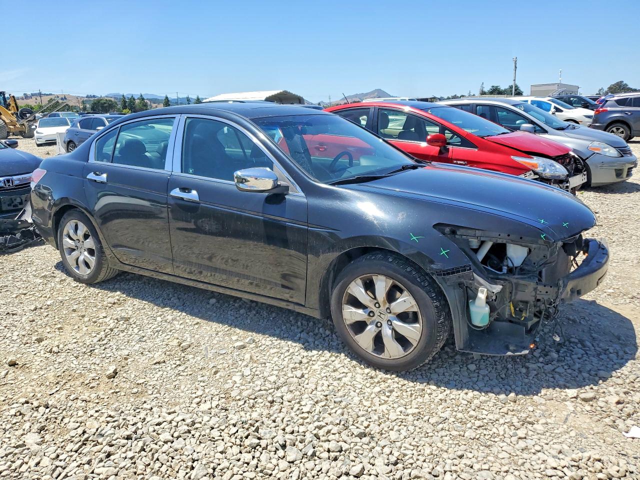 2010 Honda Accord Exl Black vin: 1HGCP2F82AA002153