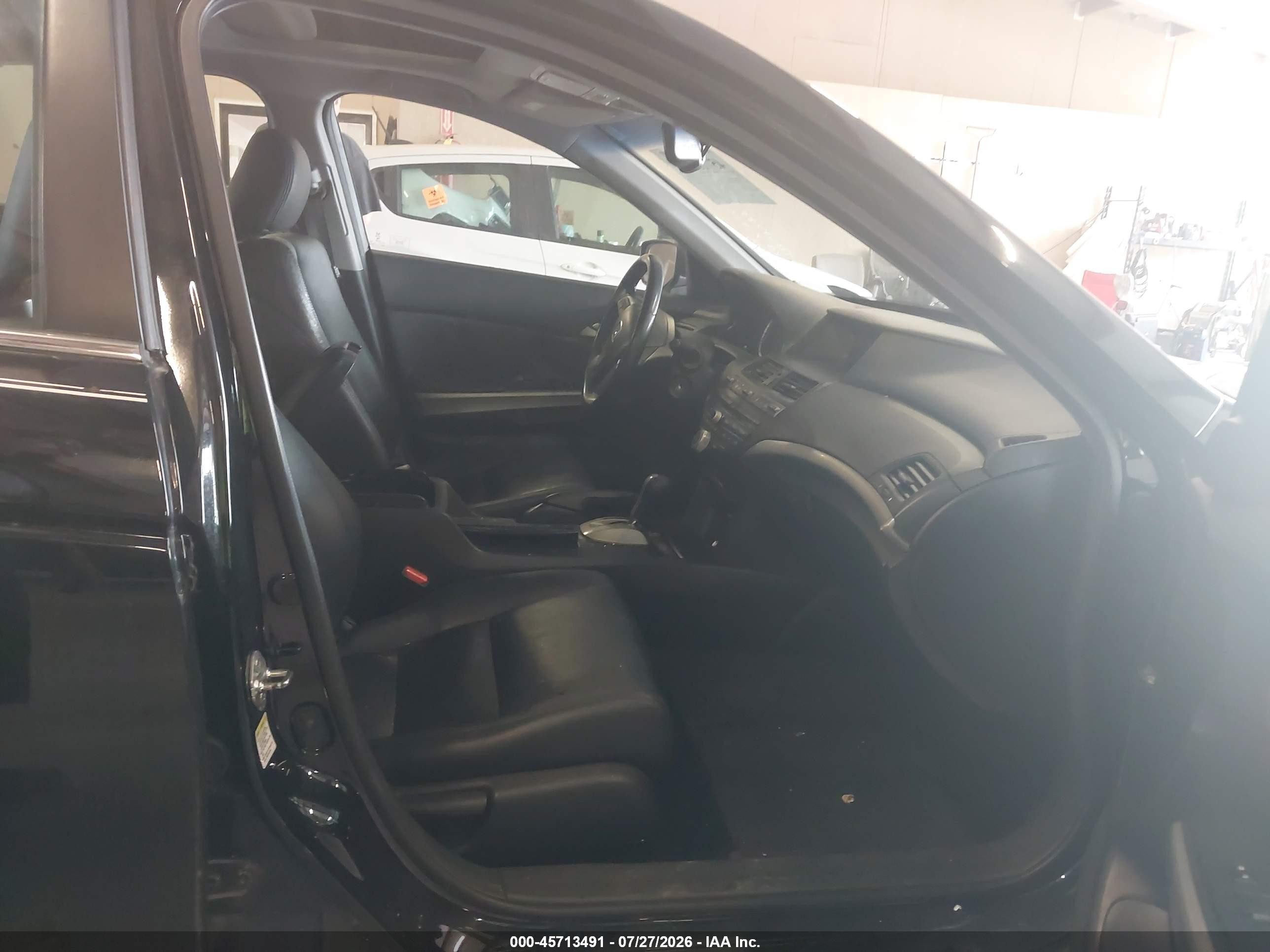 2010 Honda Accord 2.4 Ex-l Black vin: 1HGCP2F82AA051563