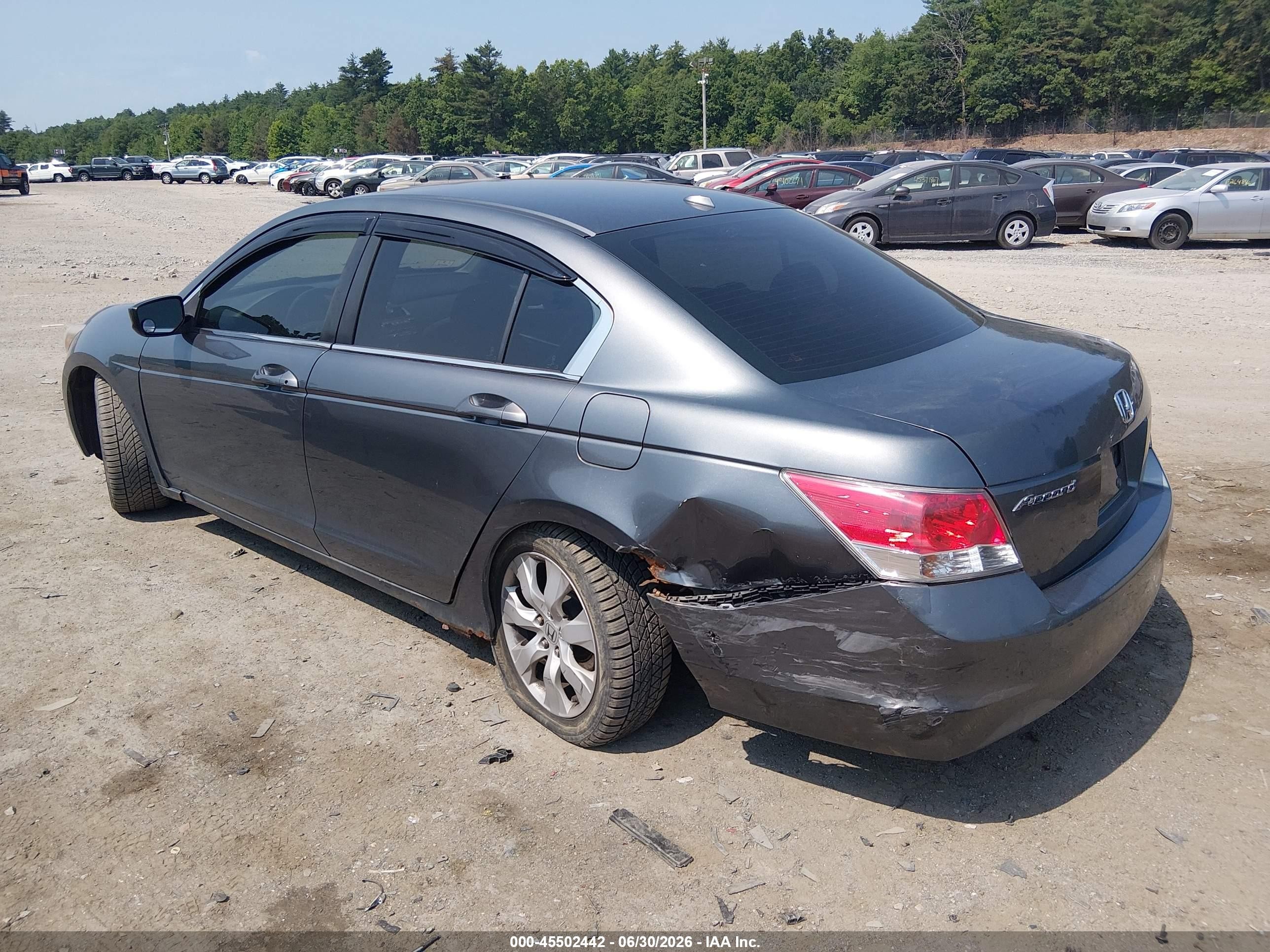 2010 Honda Accord 2.4 Ex-l Серый vin: 1HGCP2F82AA066340