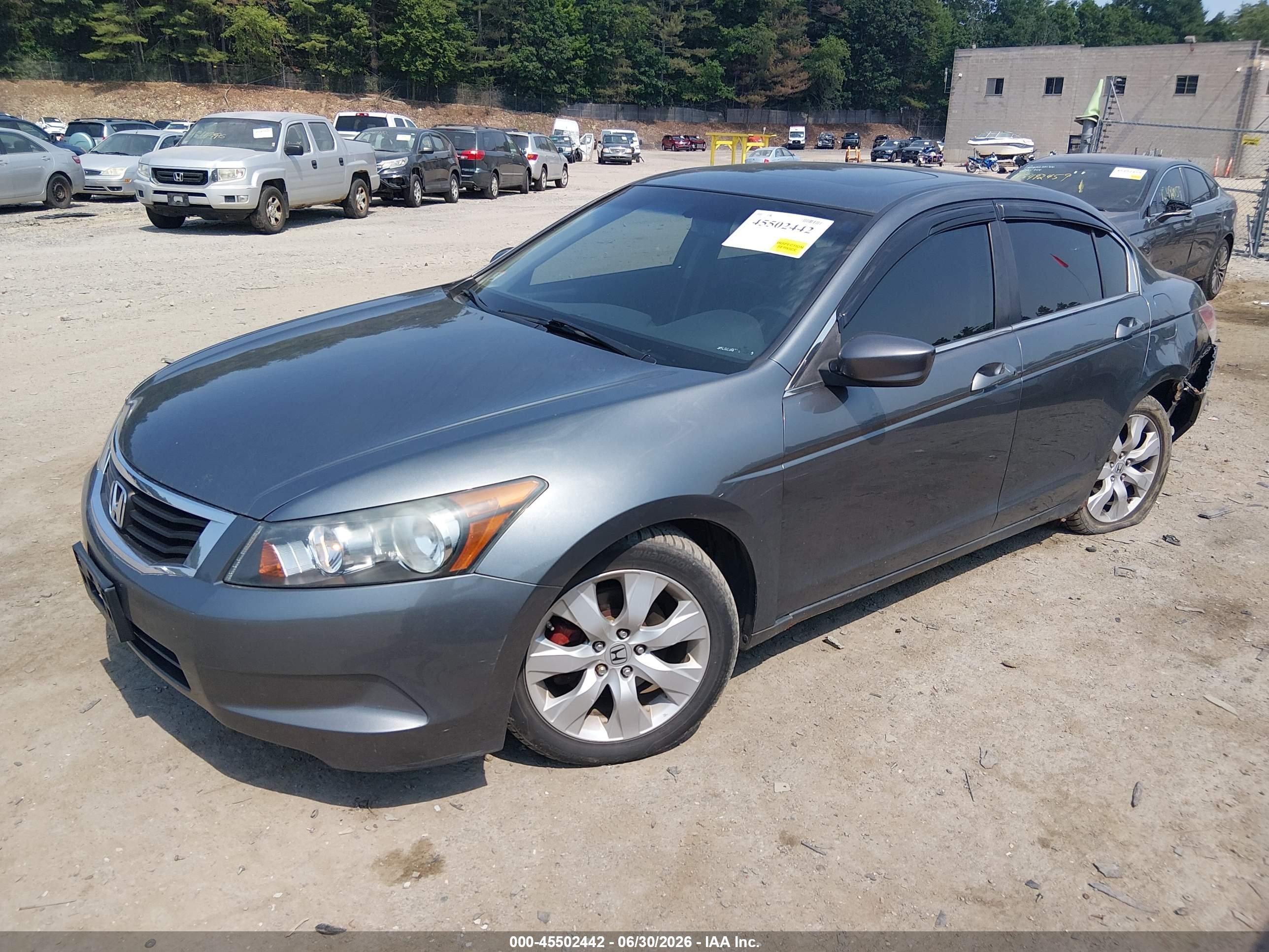 2010 Honda Accord 2.4 Ex-l Серый vin: 1HGCP2F82AA066340