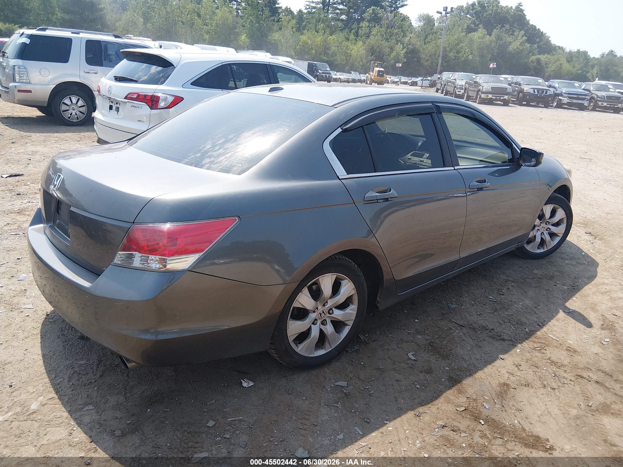 2010 Honda Accord 2.4 Ex-l Серый vin: 1HGCP2F82AA066340