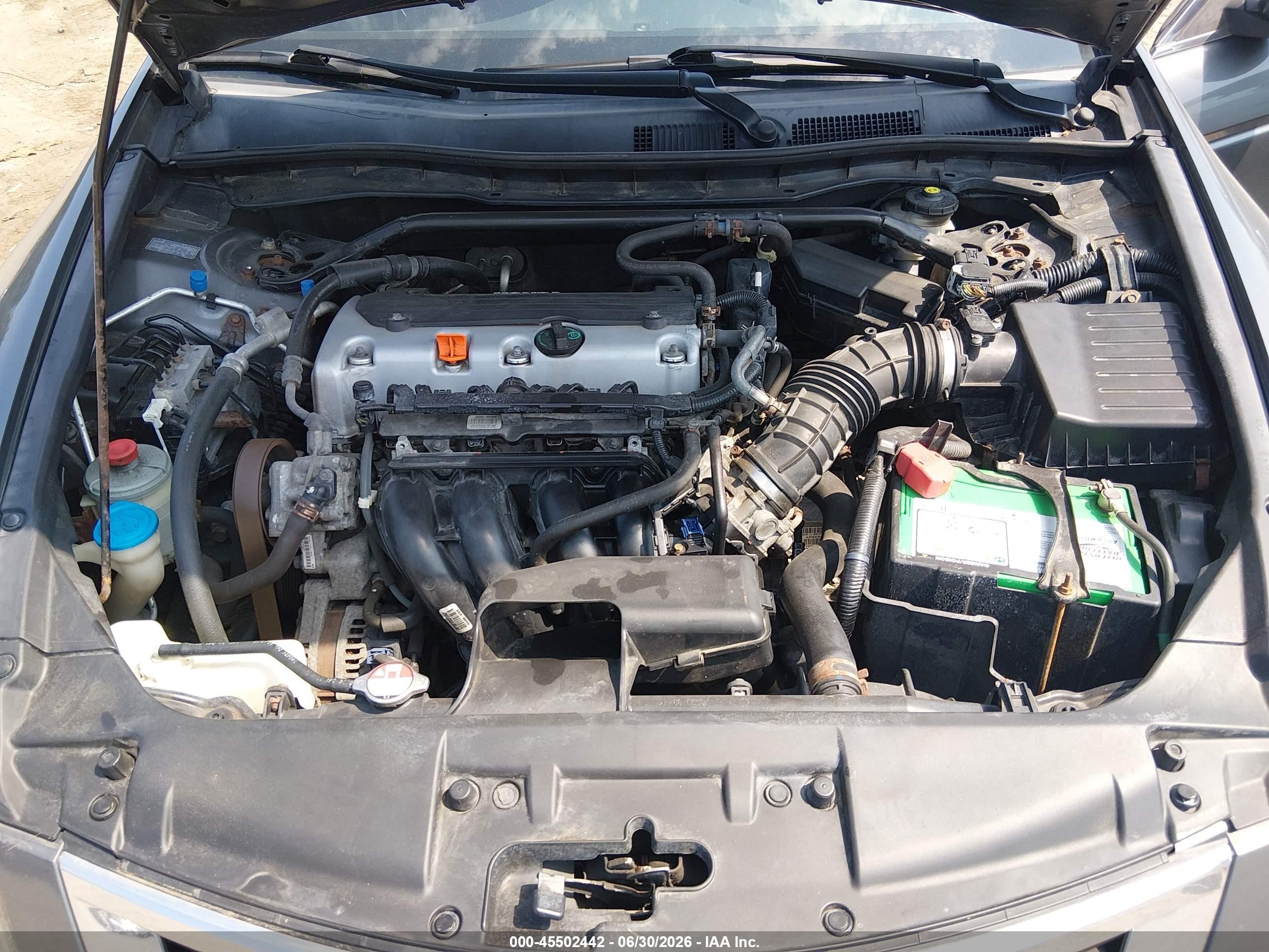 2010 Honda Accord 2.4 Ex-l Серый vin: 1HGCP2F82AA066340