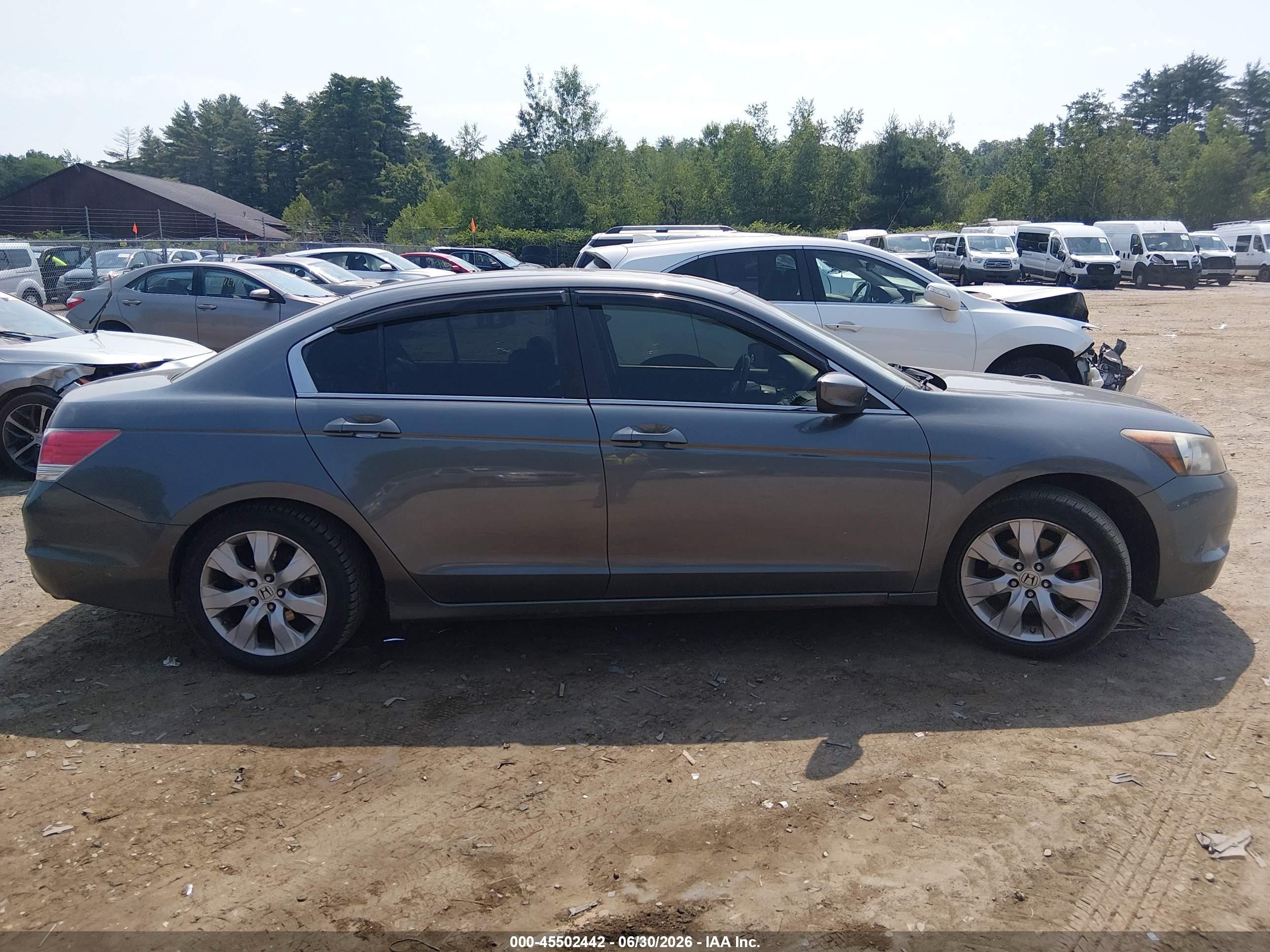 2010 Honda Accord 2.4 Ex-l Серый vin: 1HGCP2F82AA066340