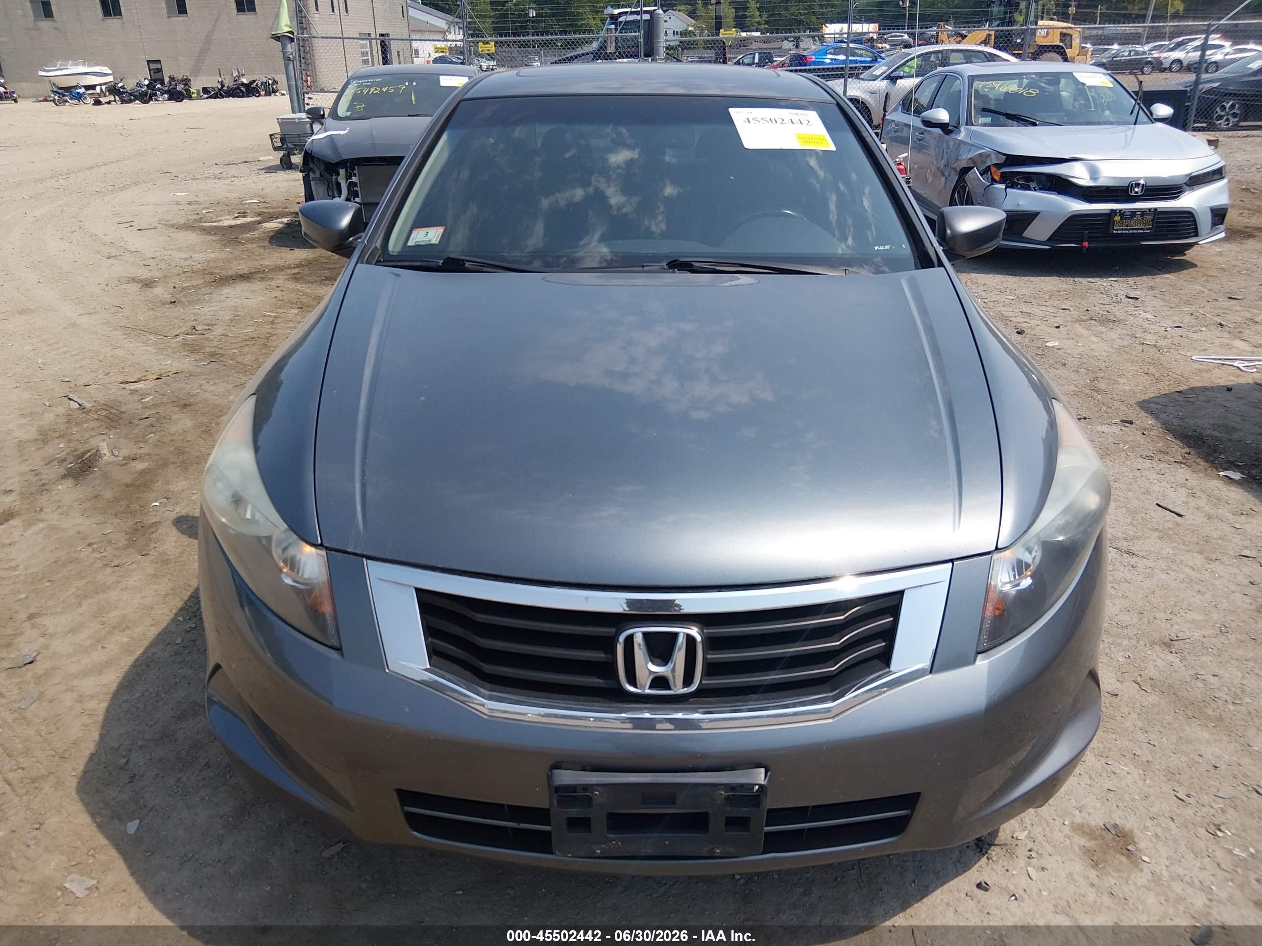 2010 Honda Accord 2.4 Ex-l Серый vin: 1HGCP2F82AA066340