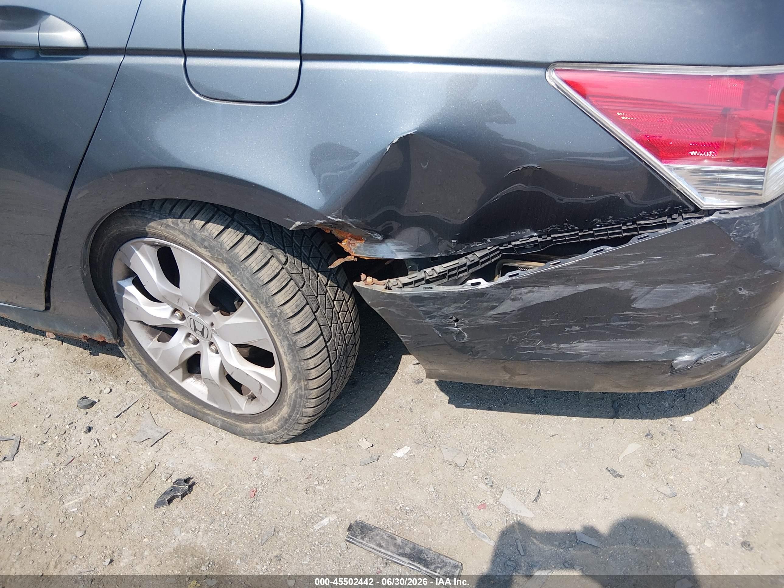 2010 Honda Accord 2.4 Ex-l Серый vin: 1HGCP2F82AA066340