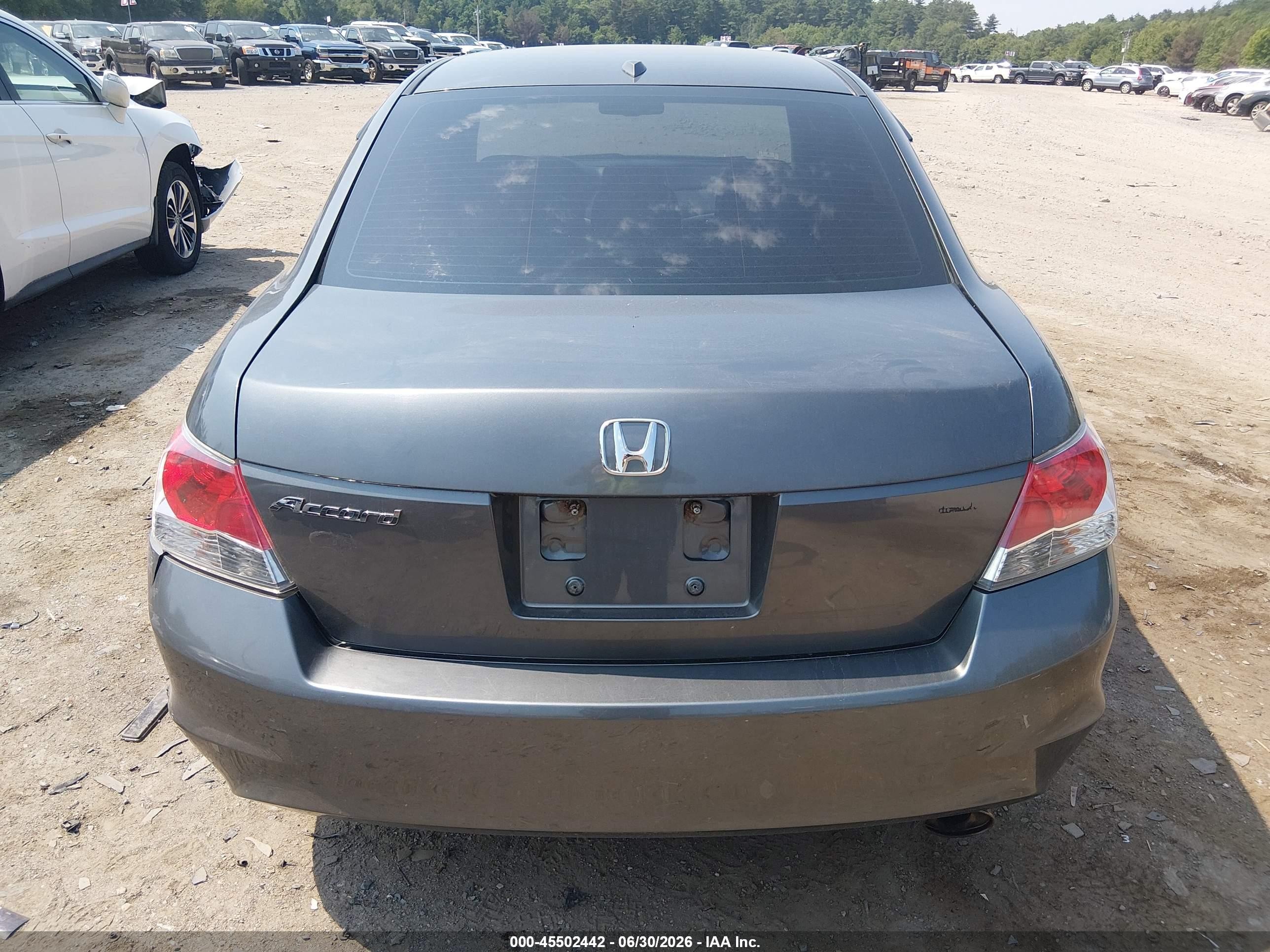 2010 Honda Accord 2.4 Ex-l Серый vin: 1HGCP2F82AA066340