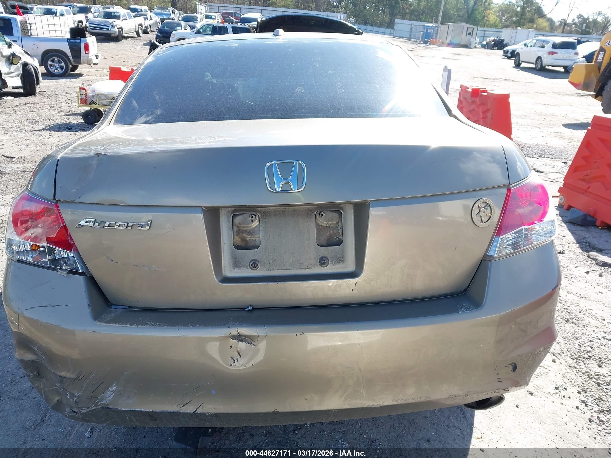 2010 Honda Accord 2.4 Ex-l Champagne vin: 1HGCP2F82AA077791