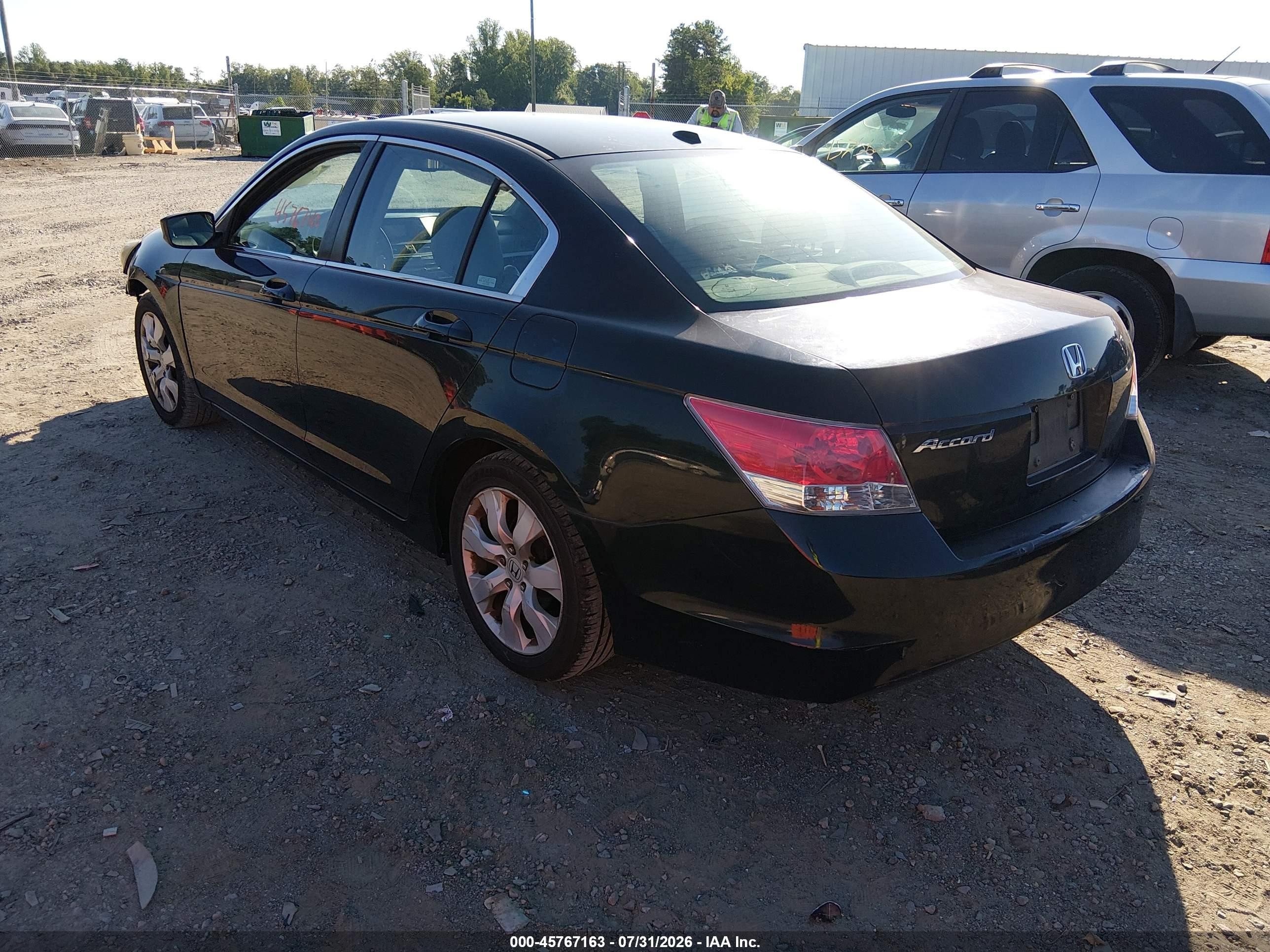 2010 Honda Accord 2.4 Ex-l Black vin: 1HGCP2F82AA118372