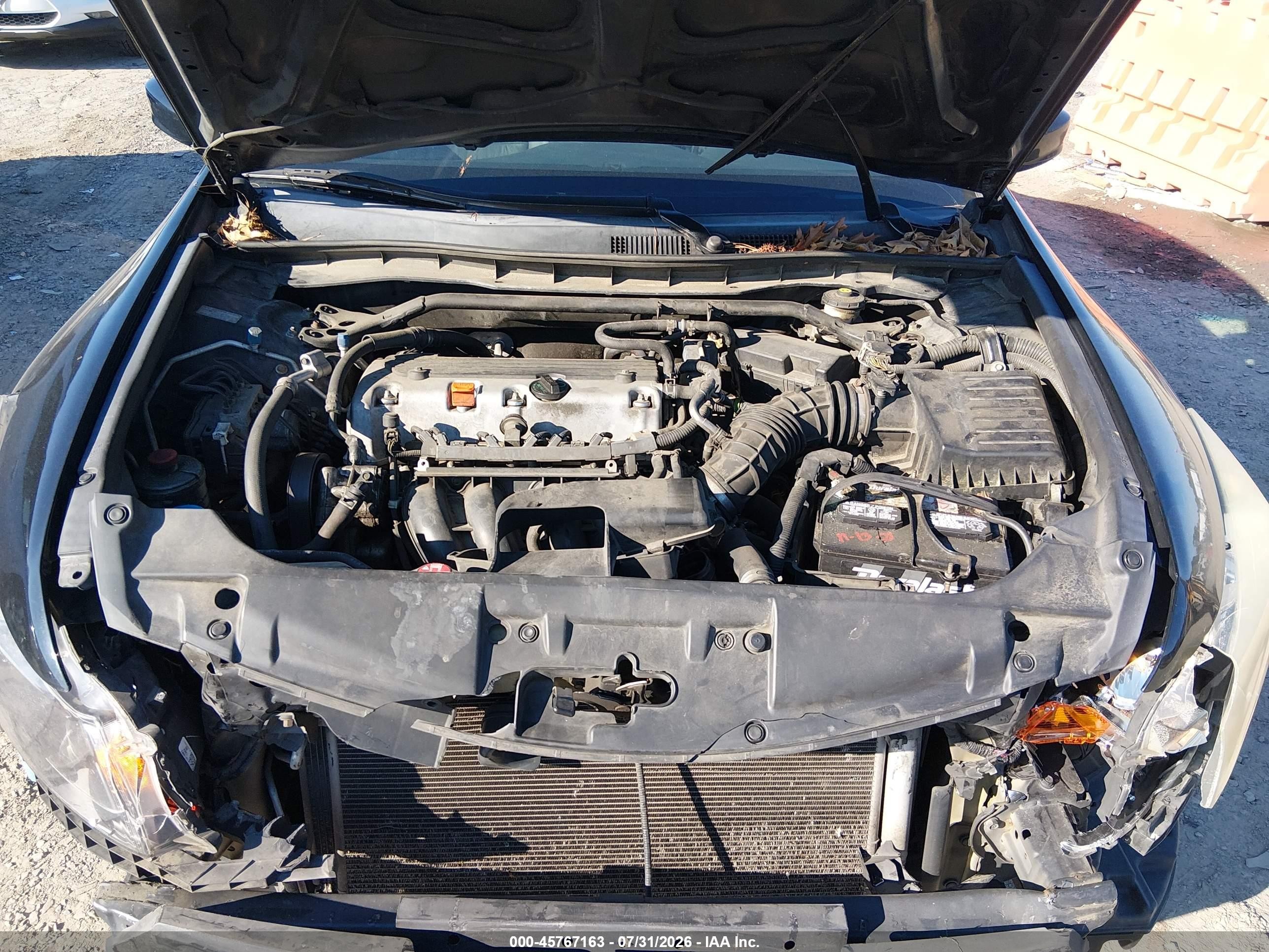 2010 Honda Accord 2.4 Ex-l Black vin: 1HGCP2F82AA118372