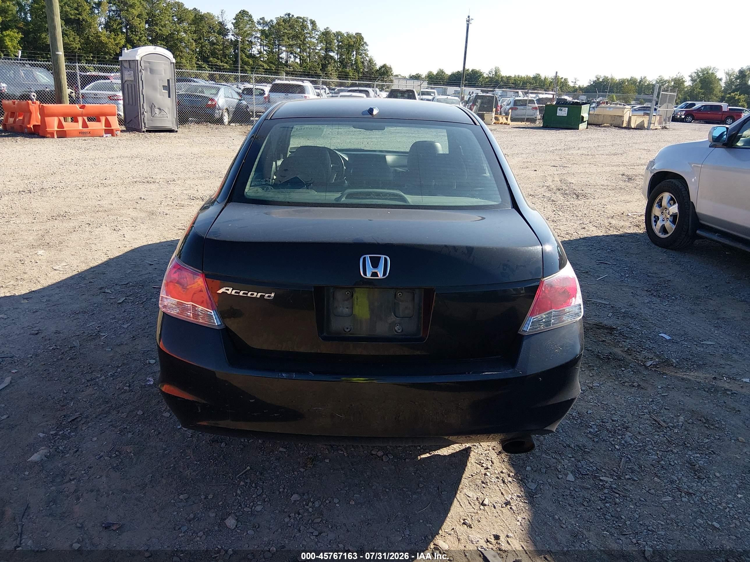 2010 Honda Accord 2.4 Ex-l Black vin: 1HGCP2F82AA118372