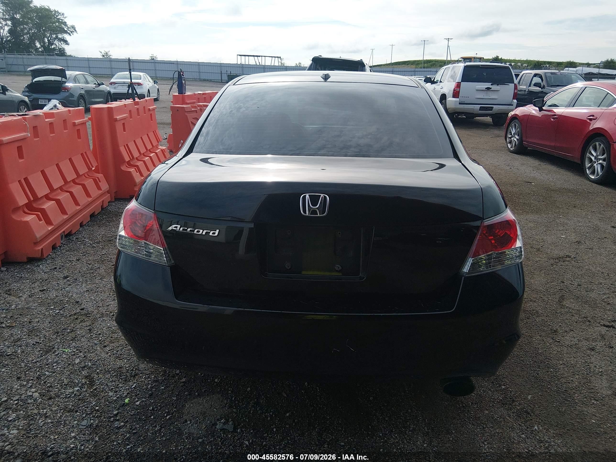 2010 Honda Accord 2.4 Ex-l Black vin: 1HGCP2F82AA119151