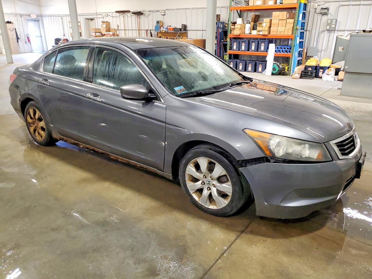 2010 Honda Accord Exl Gray vin: 1HGCP2F82AA128738