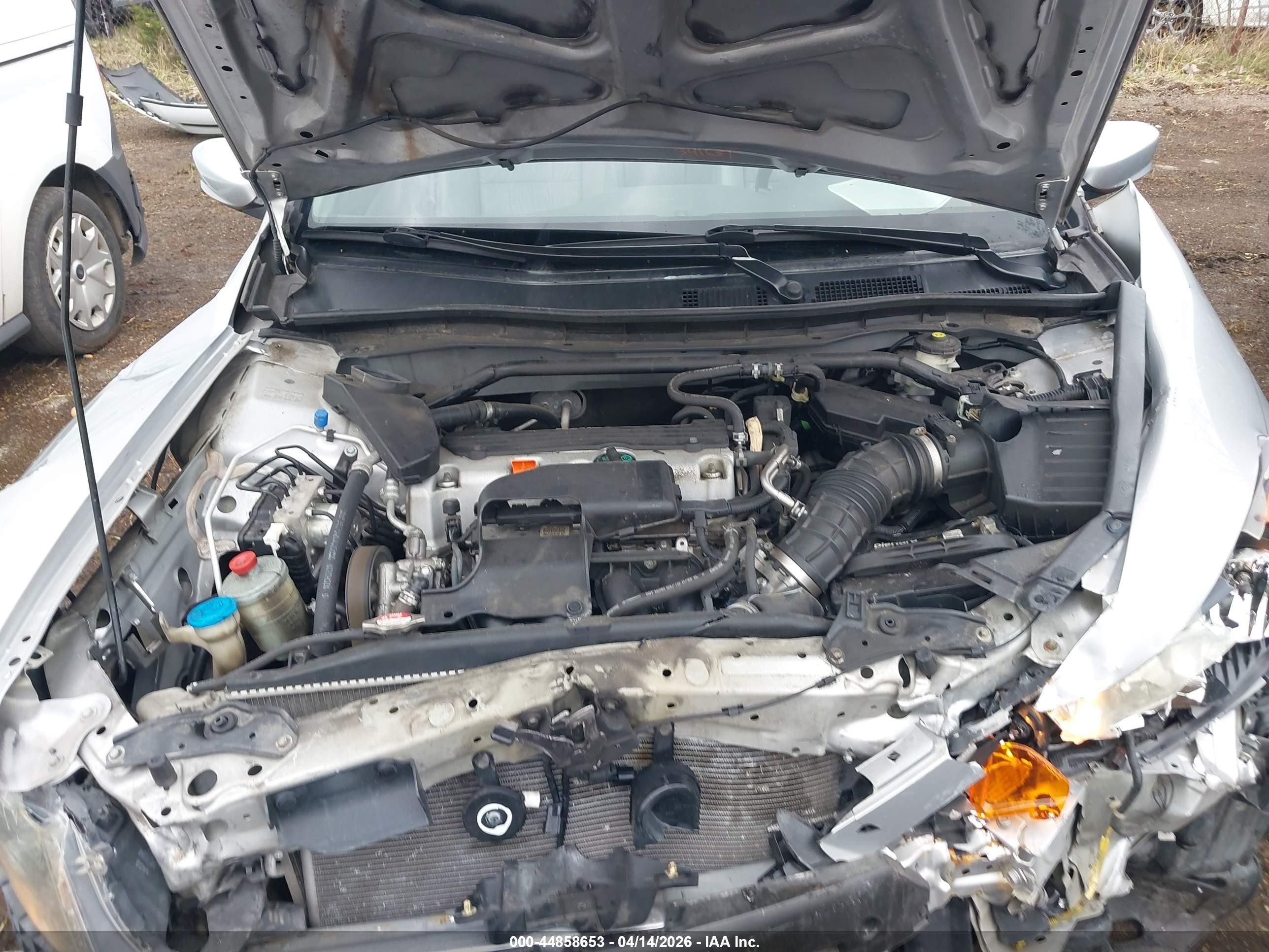 2010 Honda Accord 2.4 Ex-l Silver vin: 1HGCP2F82AA173761